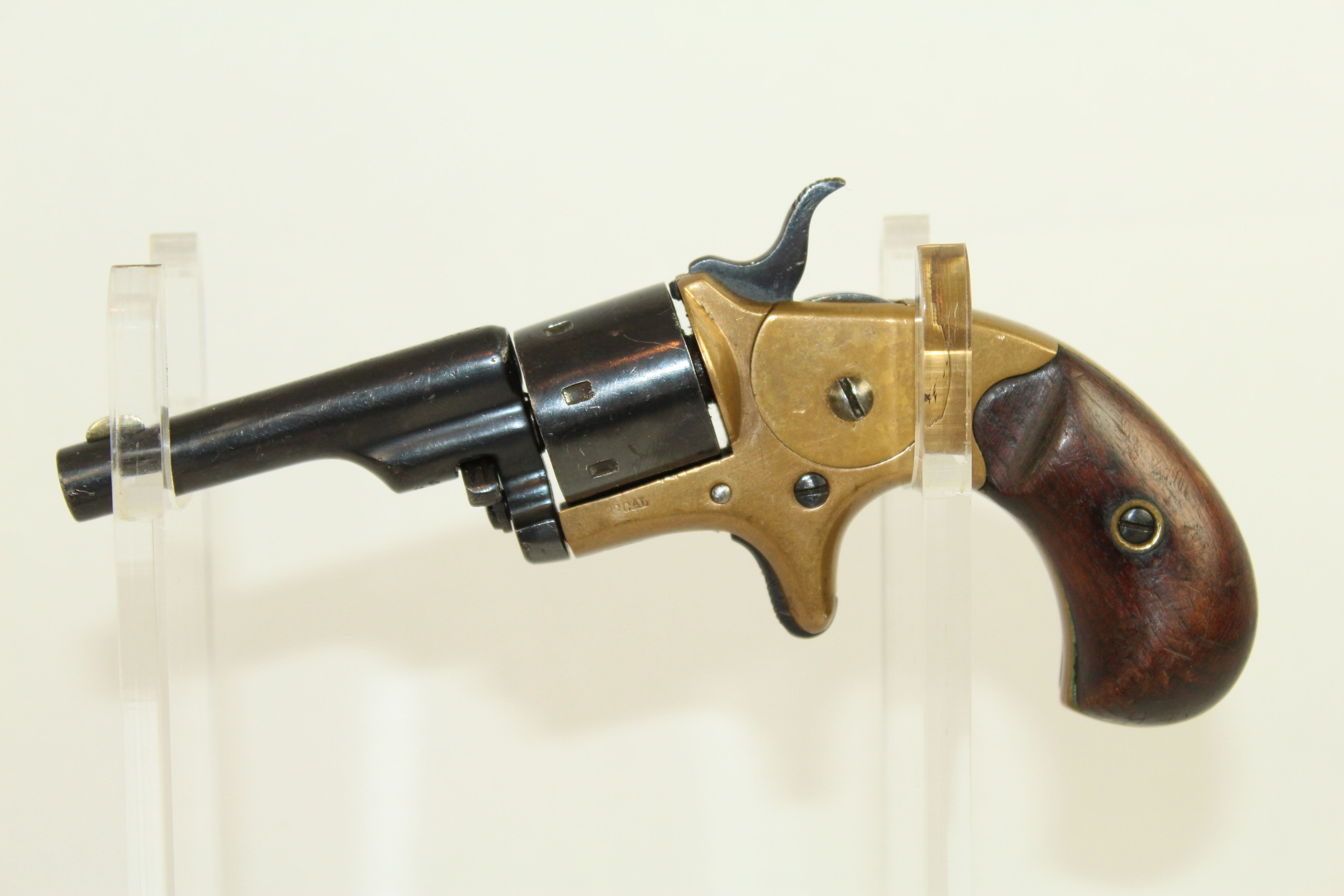 Antique Colt Open Top 22 Revolver 001 Ancestry Guns
