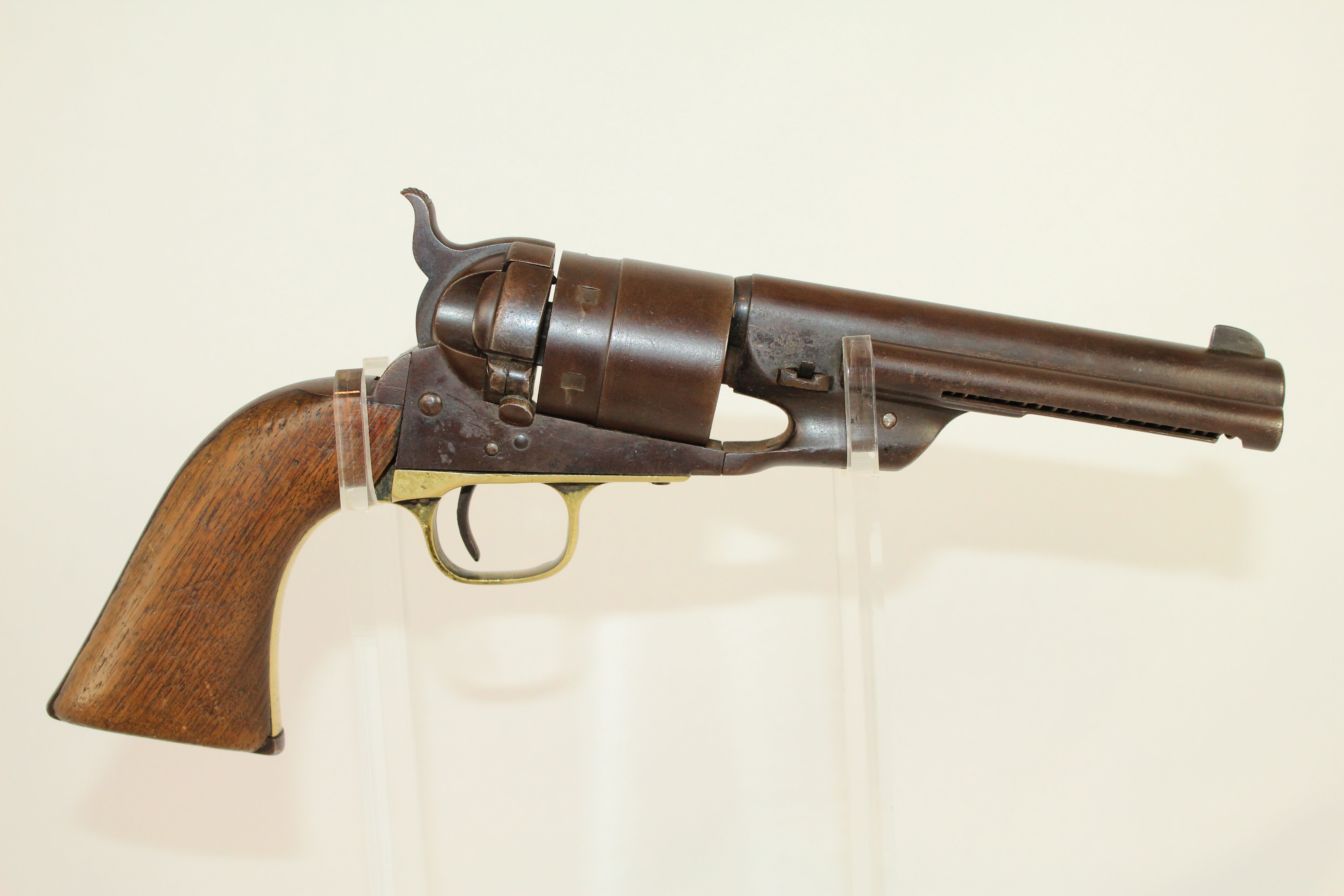 Antique Colt Richards Mason Conversion U S Model Army Revolver Ancestry Guns