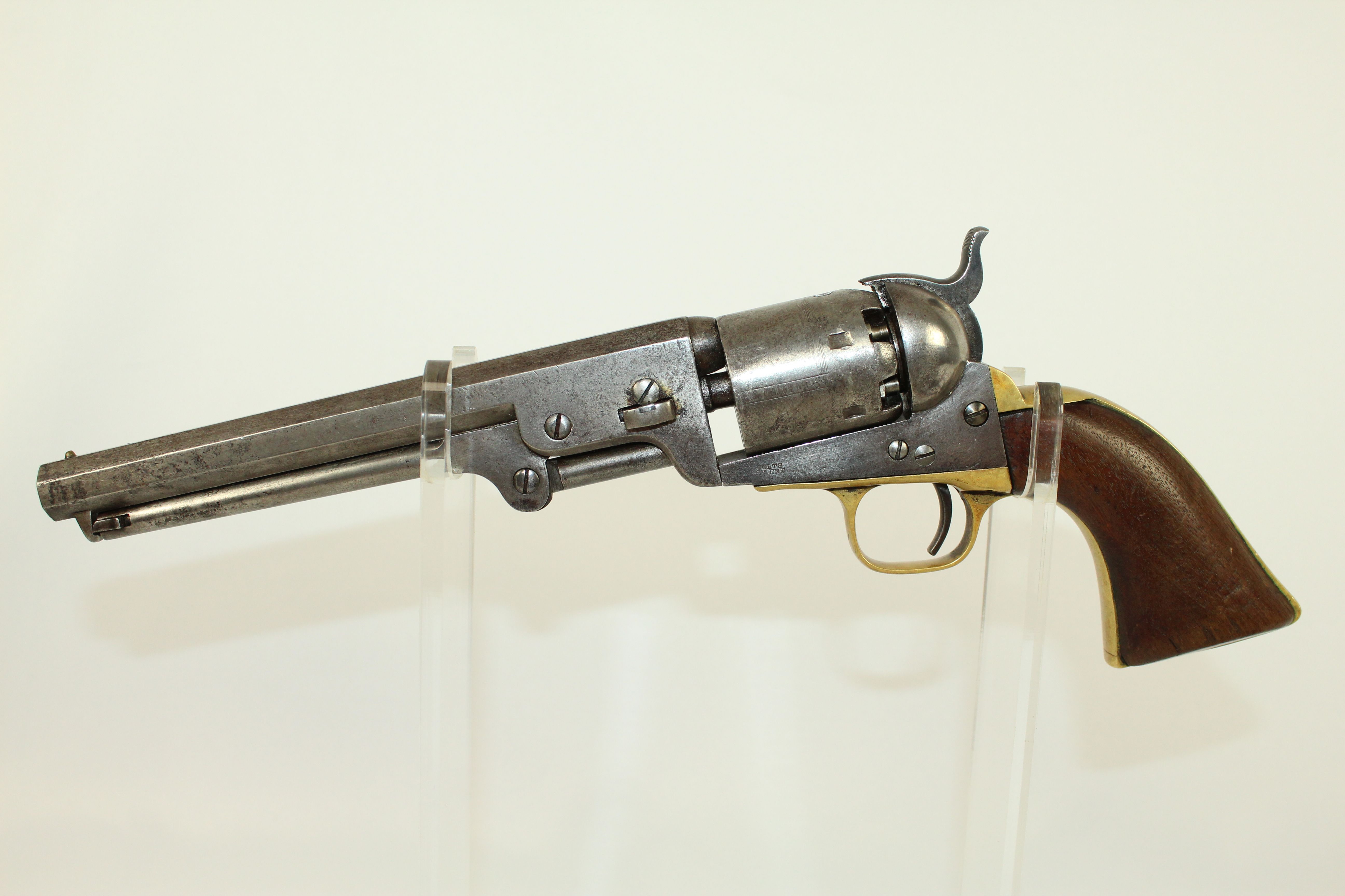 Colt 1851 Navy Revolver Civil War Antique Firearm 001 | Ancestry Guns