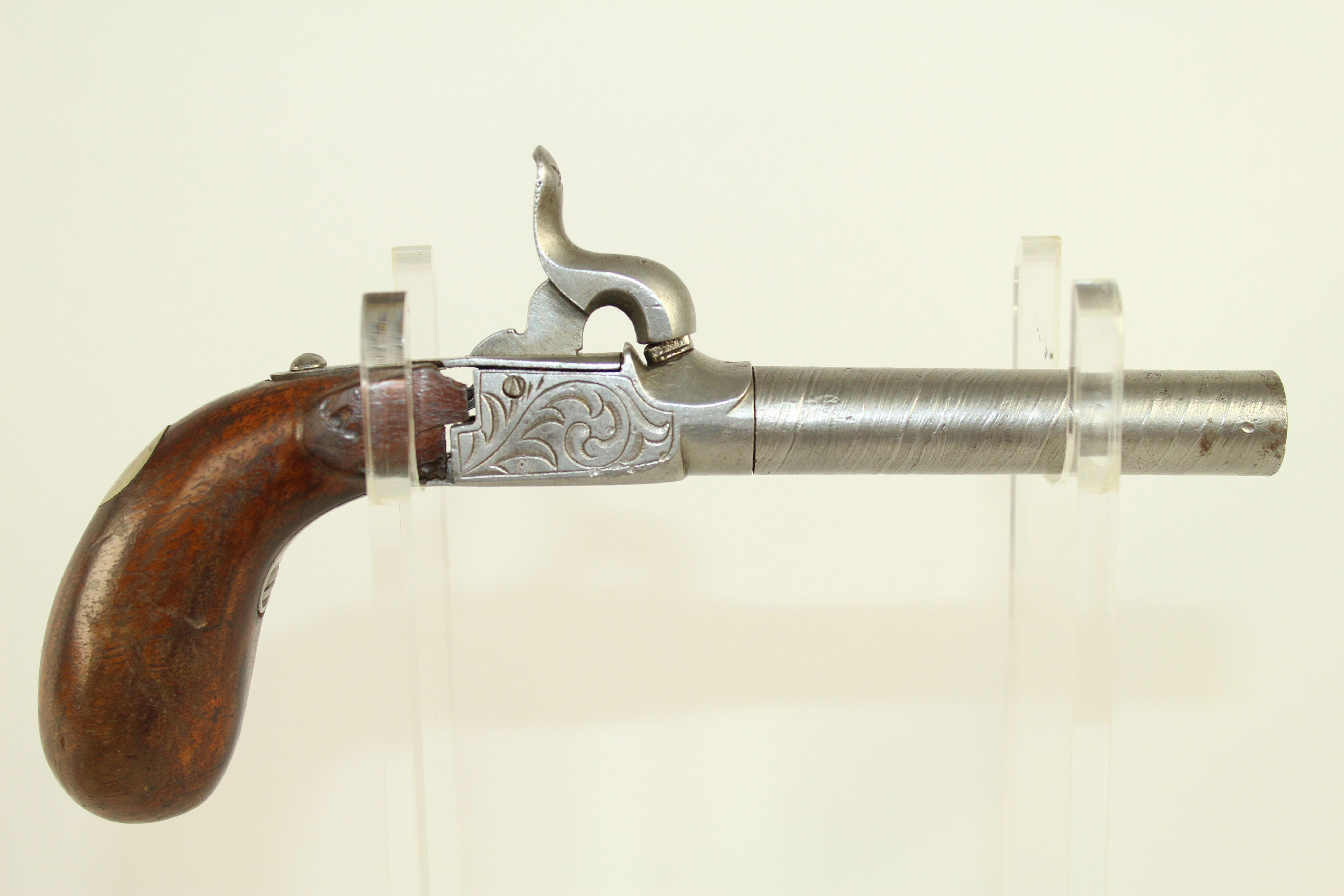Belgian Boot Pistol 1840 Antique Firearm 002 Ancestry Guns