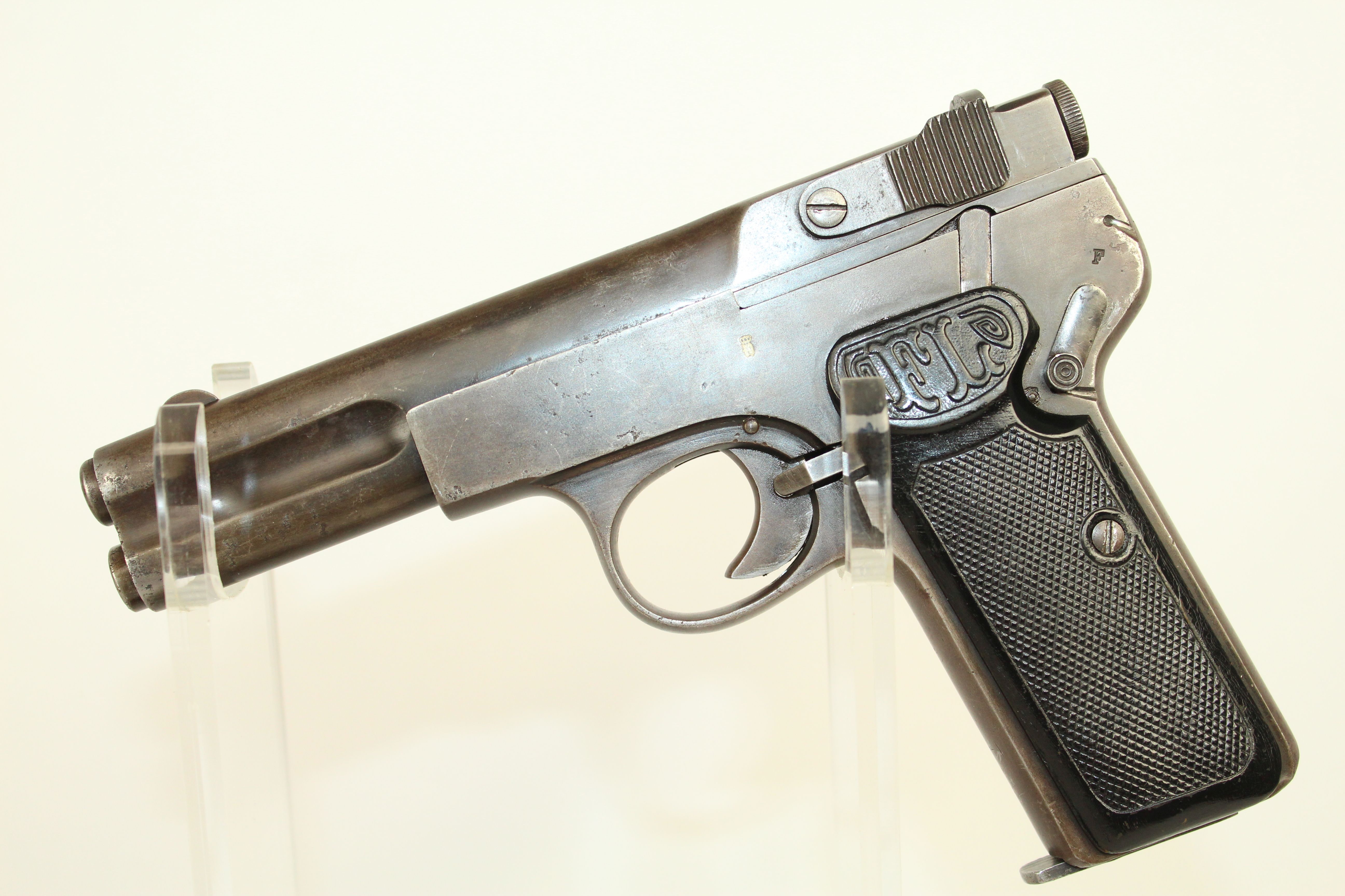 Langenhan wwi wwii pistol rare antique firearm 013 ancestry guns