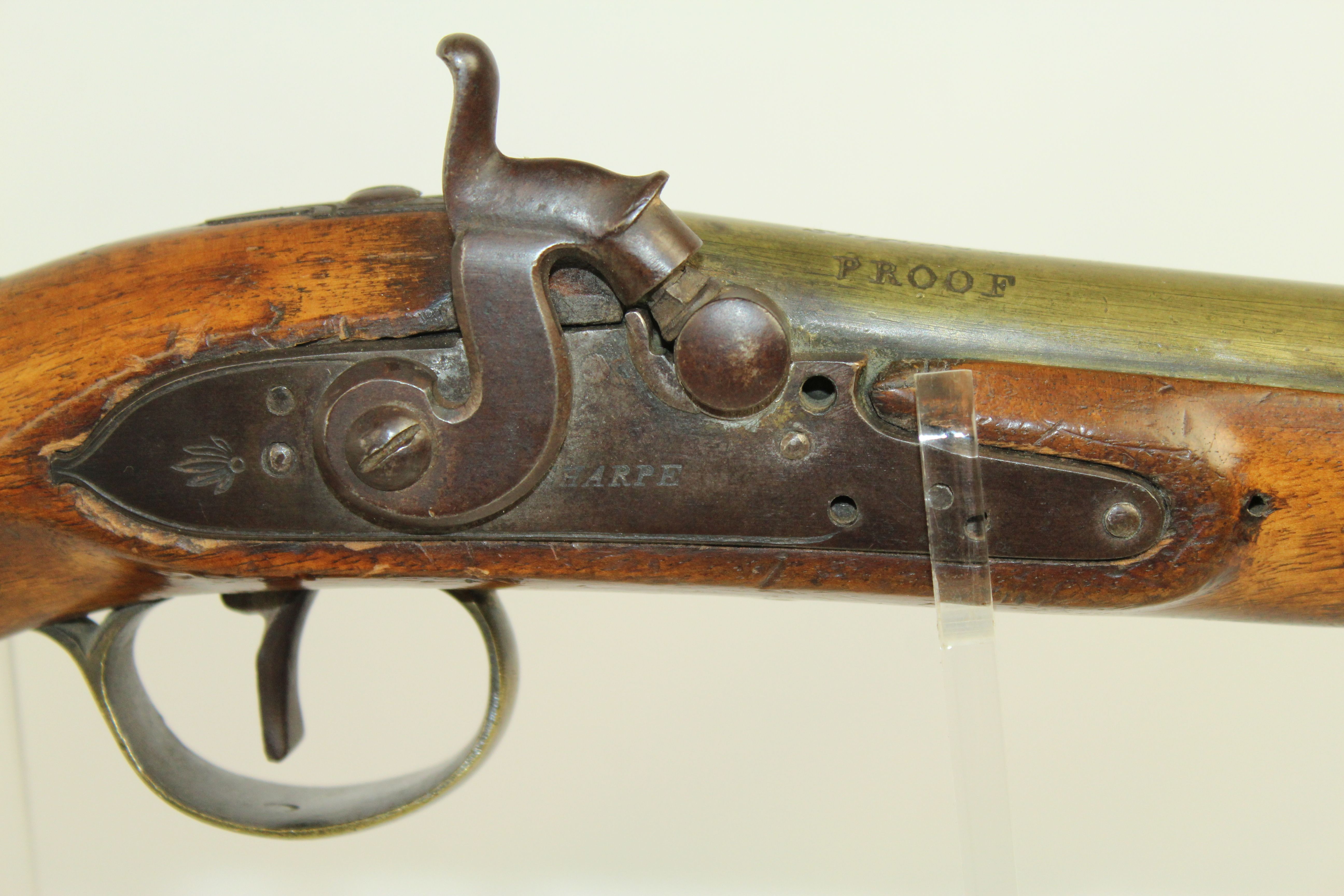 Sharpe Percussion Pistol Antique Firearm 003 Ancestry Guns