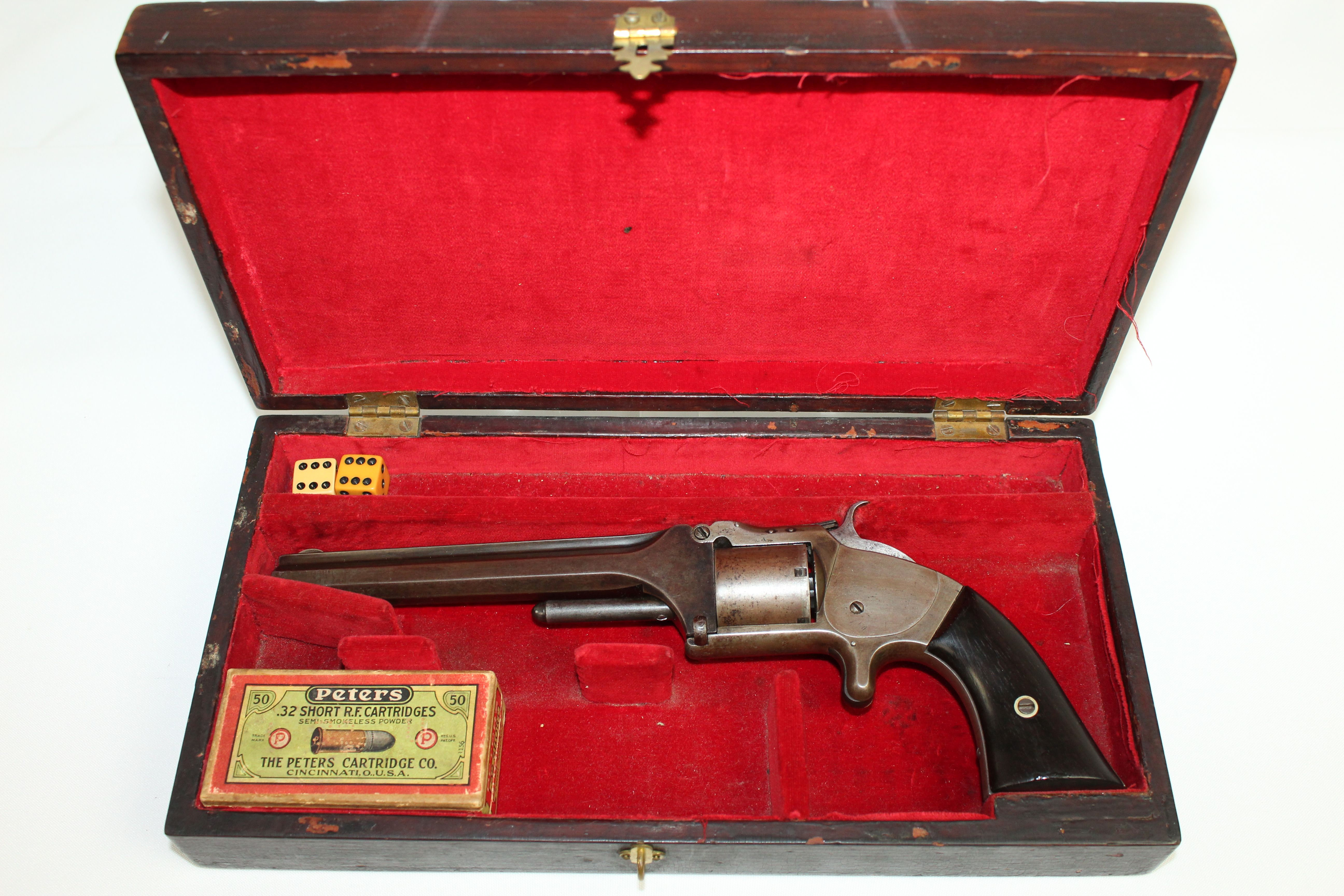 Smith & Wesson S&W Old Army No. 2 Revolver Antique Firearm 001
