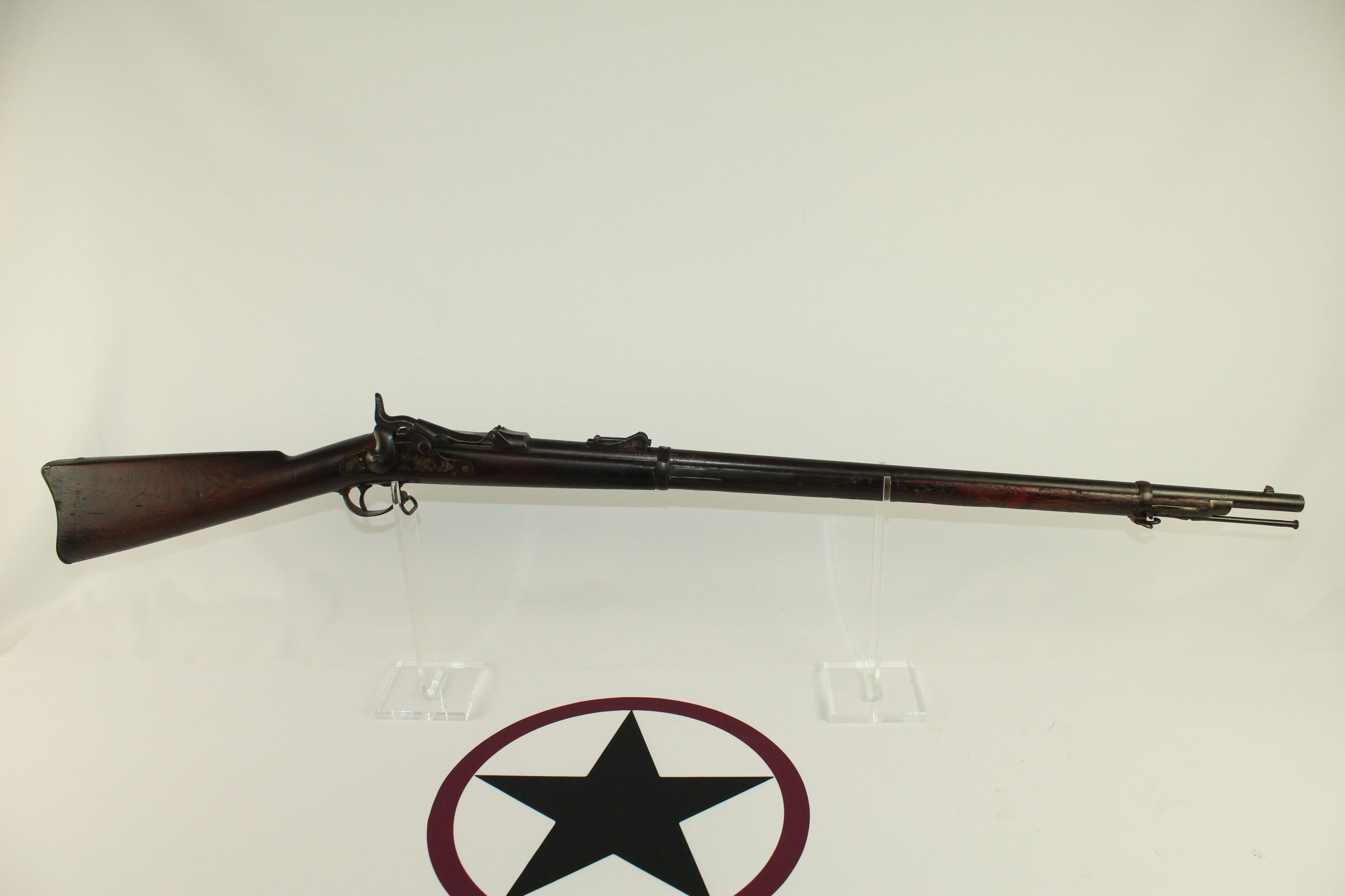 U.S. Springfield Model 1884 Trapdoor 4570 GOVT Rifle Antique Firearm