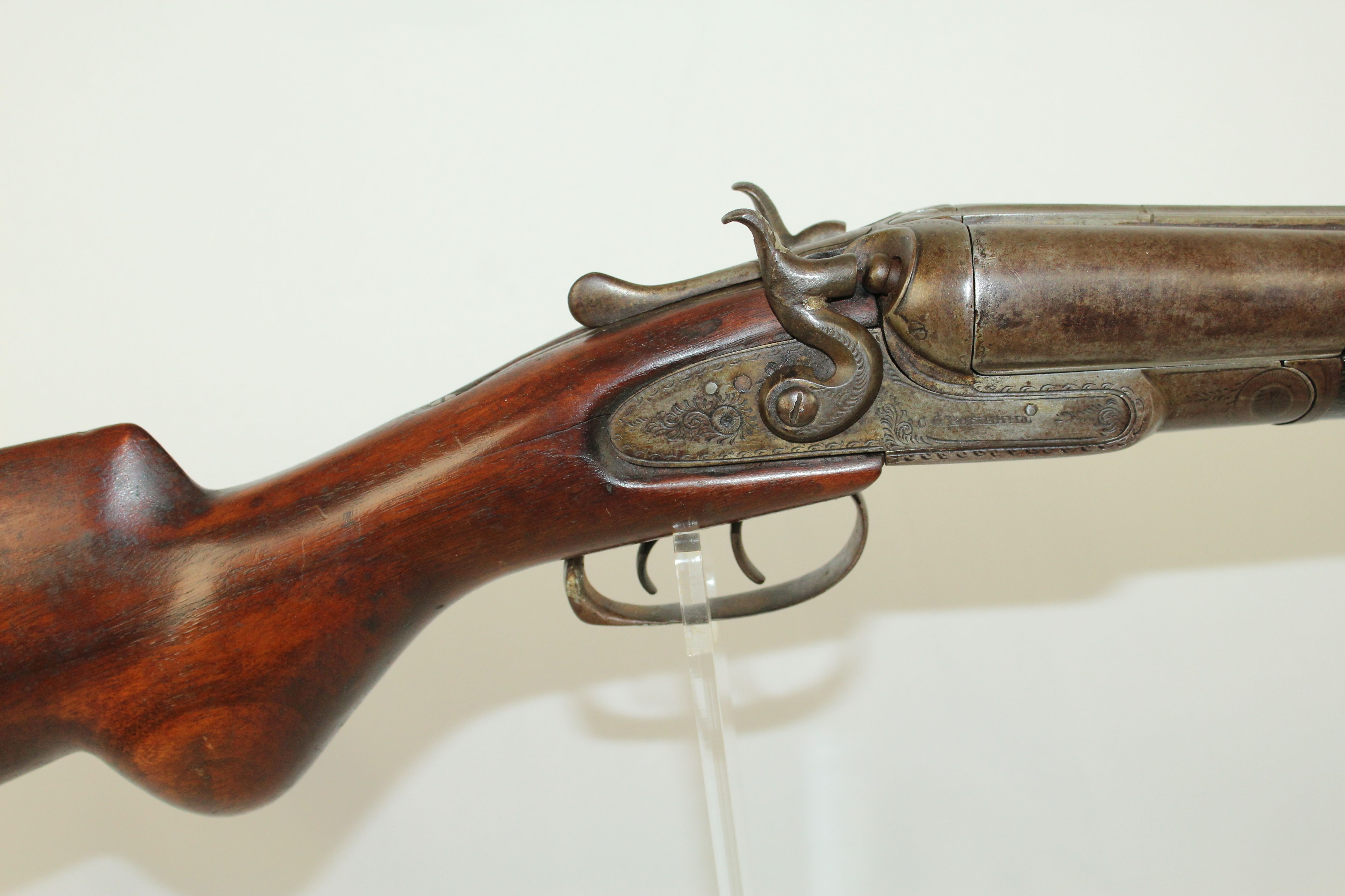 english-british-bonehill-double-barrel-shotgun-10-gauge-antique-firearm
