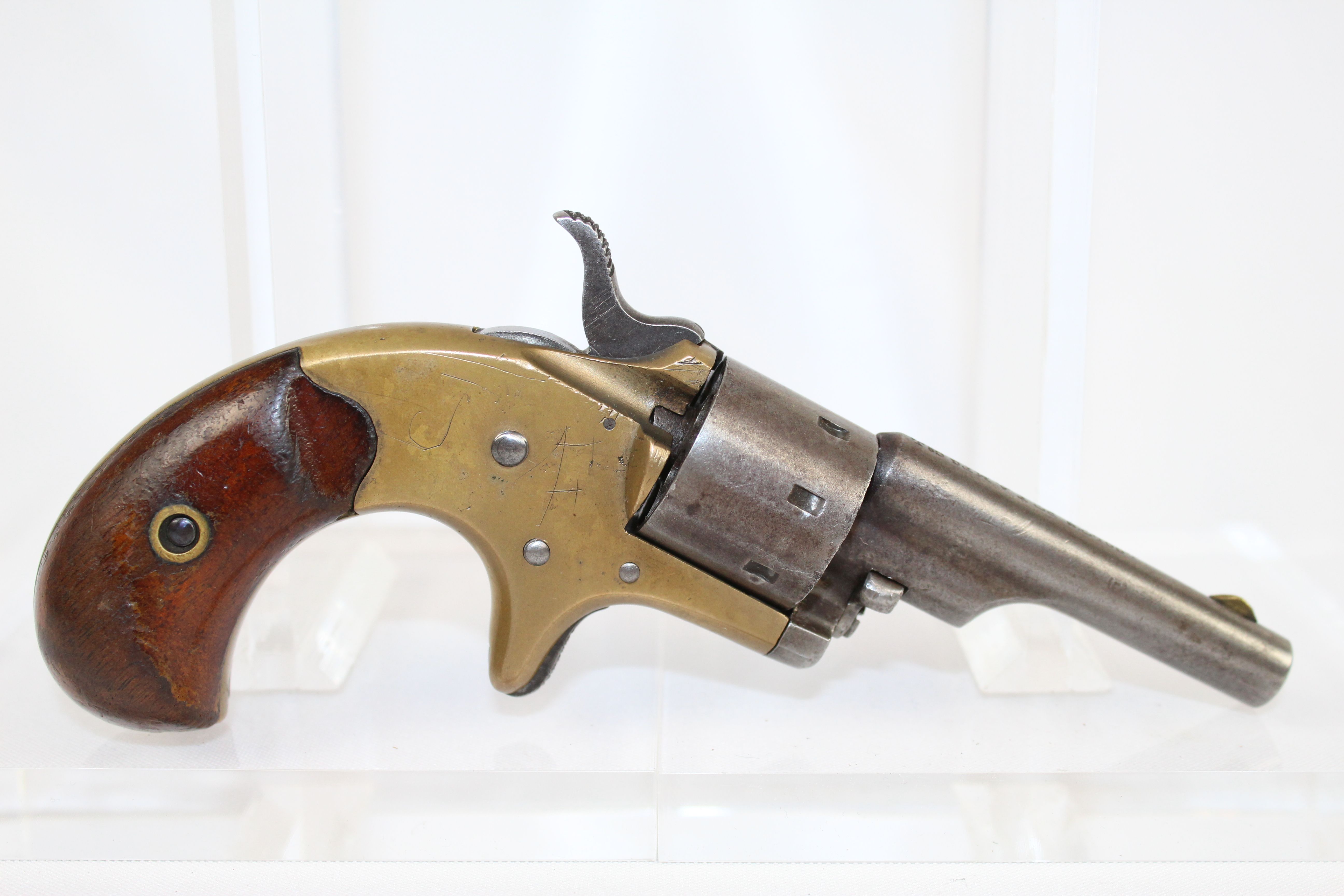 Colt Open Top .22 Revolver Antique Firearms 008 Ancestry Guns