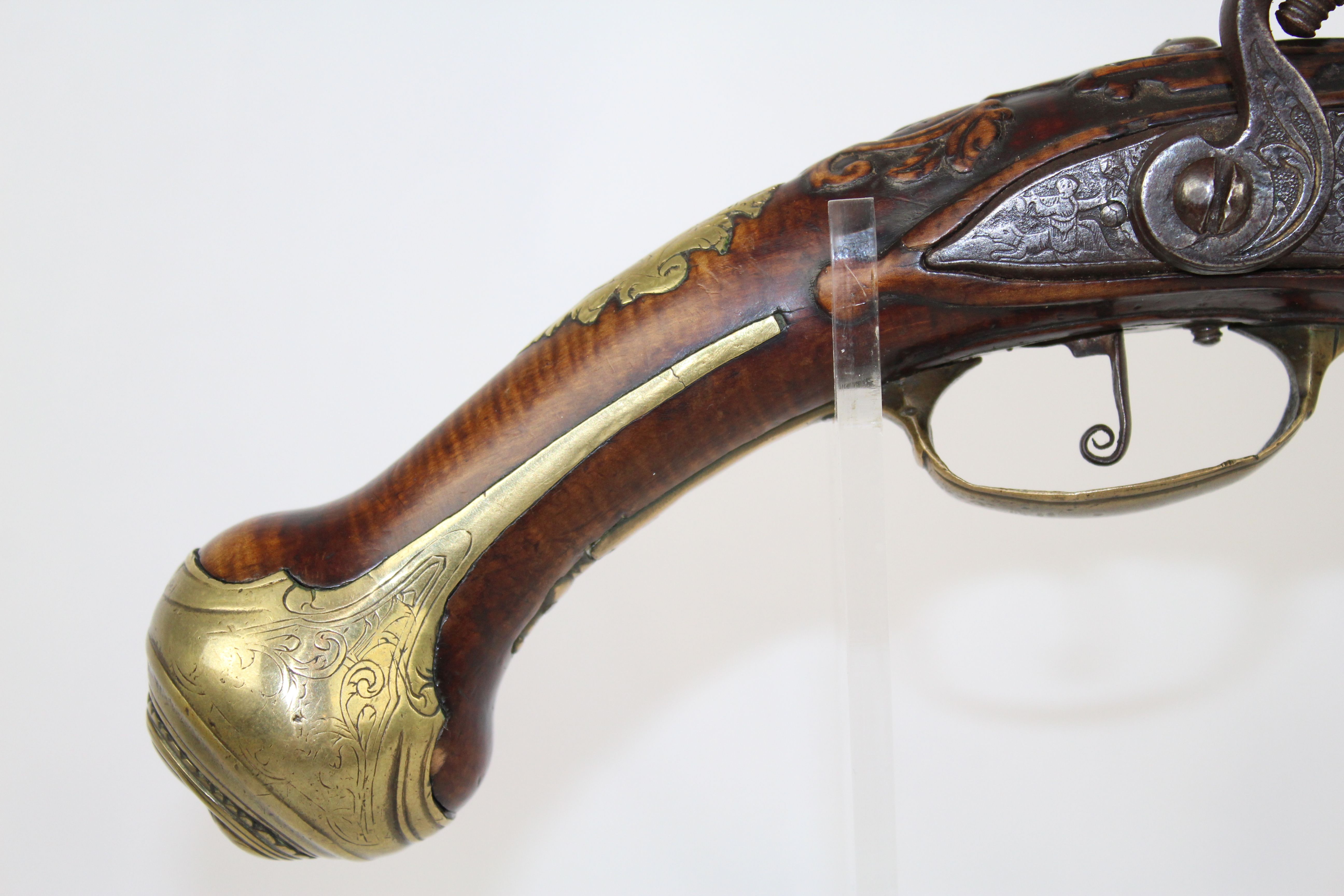 European French Dutch Flintlock Pistol Antique Firearms 003 Ancestry Guns