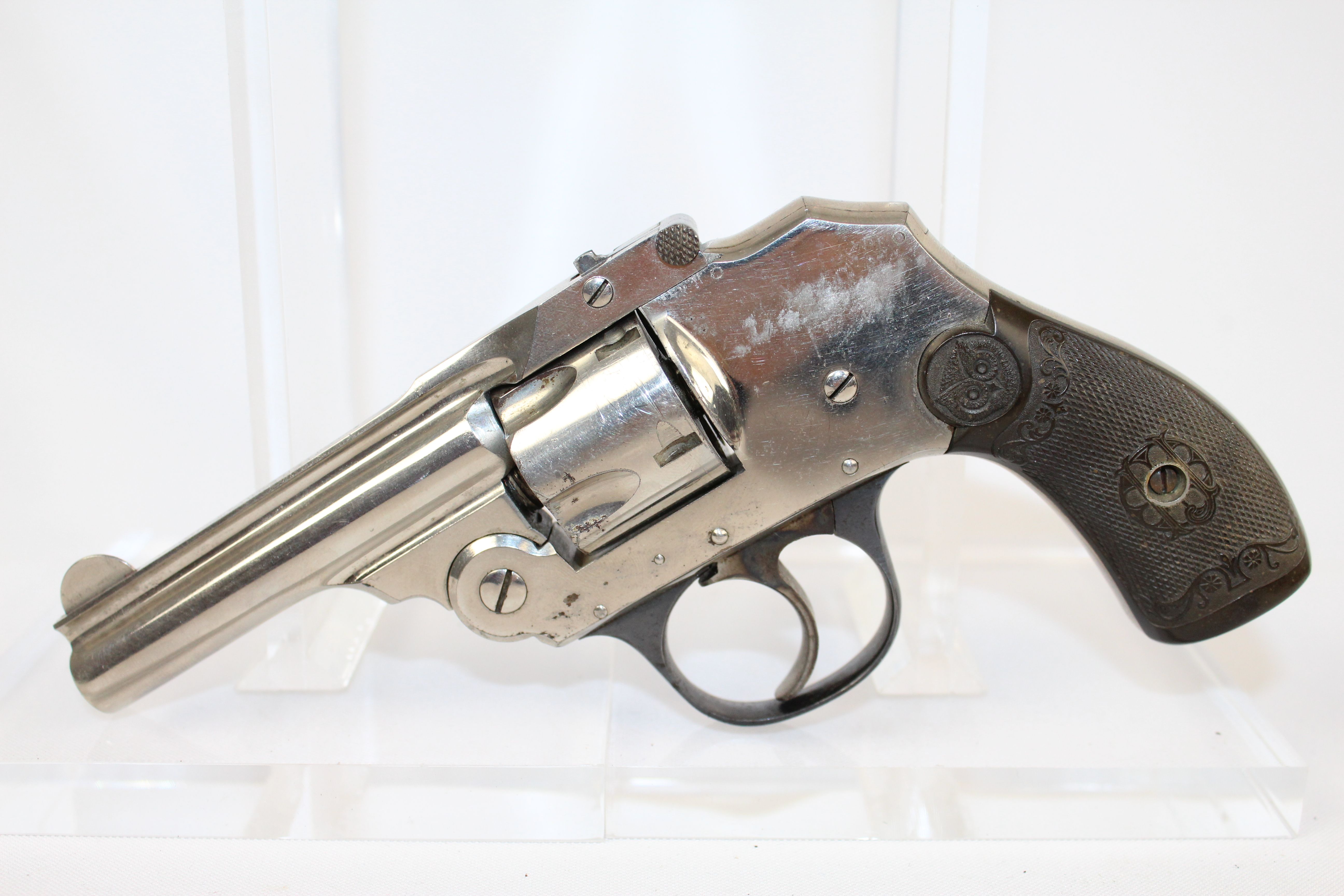 Iver Johnson Cycle Works Revolver Hammerless Antique Firearms | Sexiz Pix