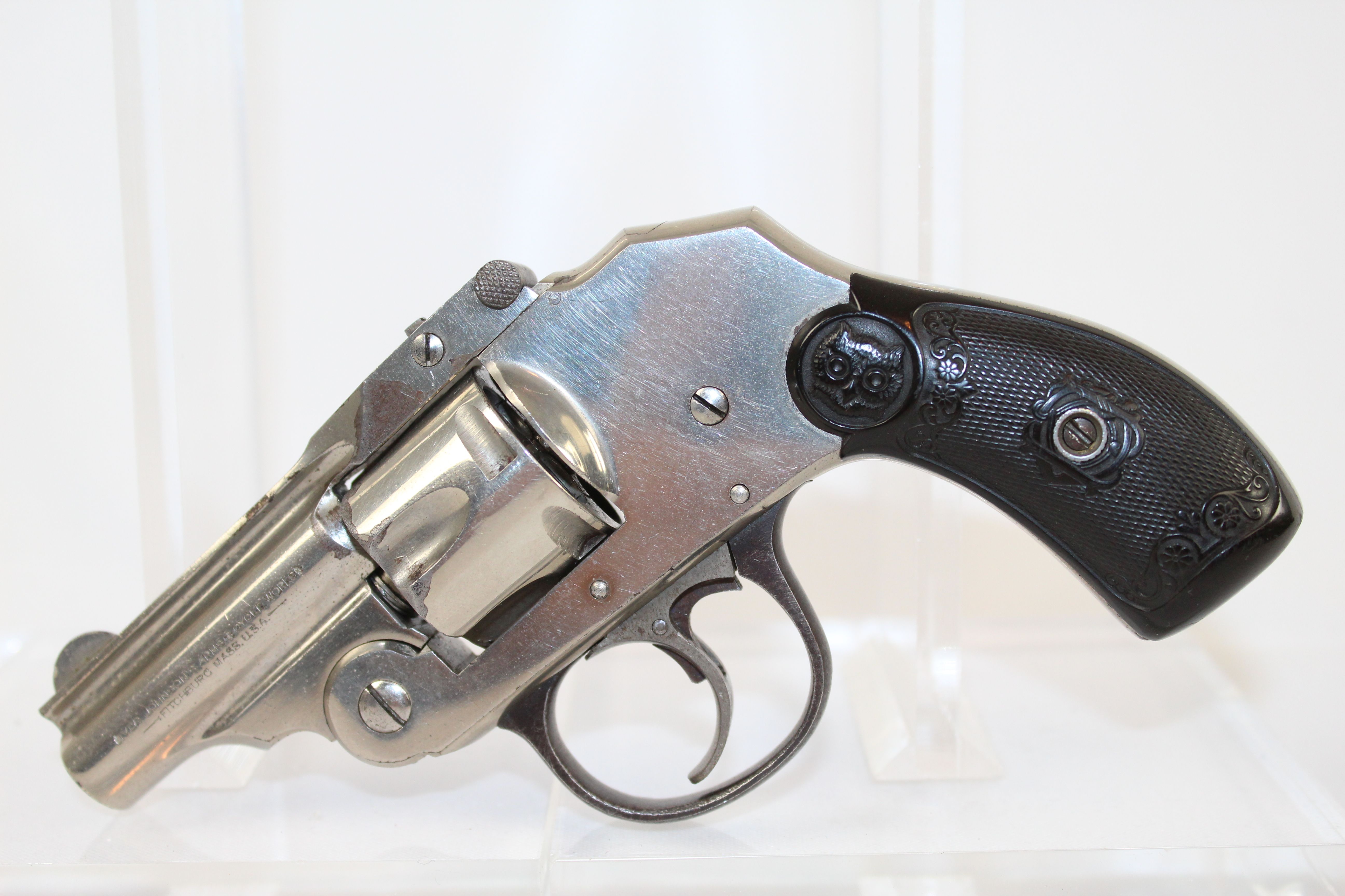 Roaring Twenties Iver Johnson Hammerless Revolver 32 S W Antique roaring-twenties-iver-johnson-hammerless-revolver-32-s-w-antique