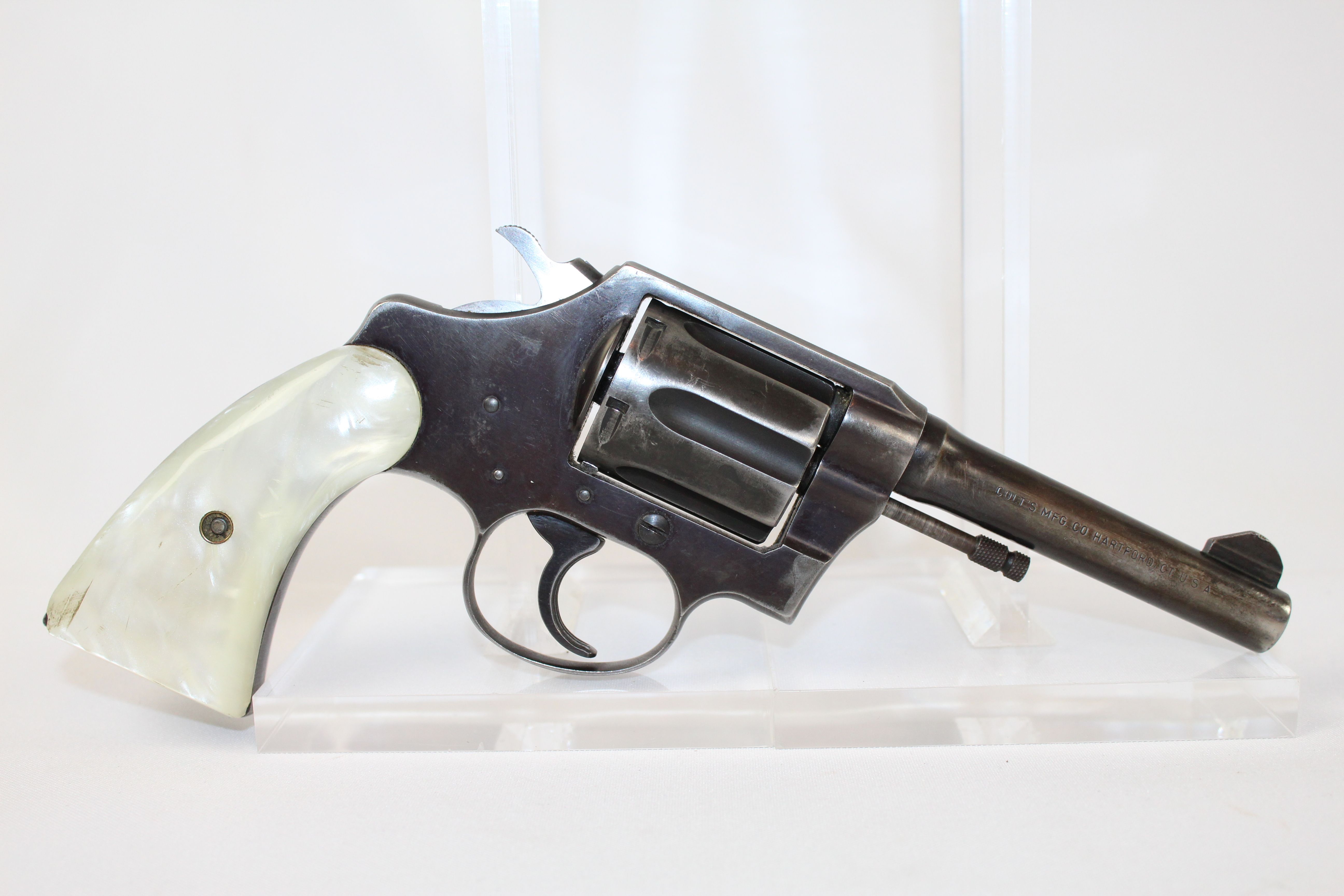 Colt Police Positive Special 38 Double Action Revolver Antique 