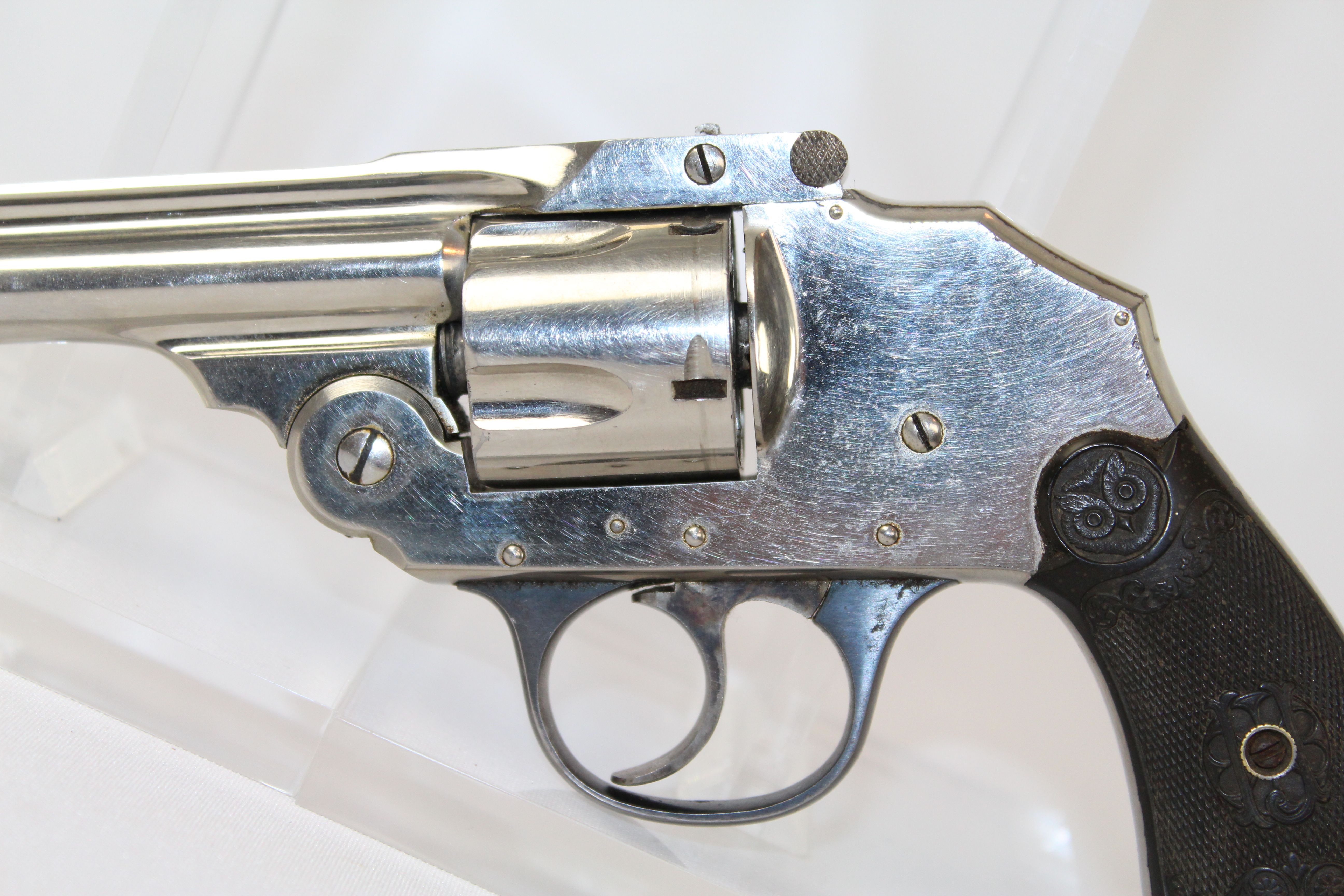 Iver Johnson Arms Cycle .38 S&W Double Action Revolver Antique Firearms