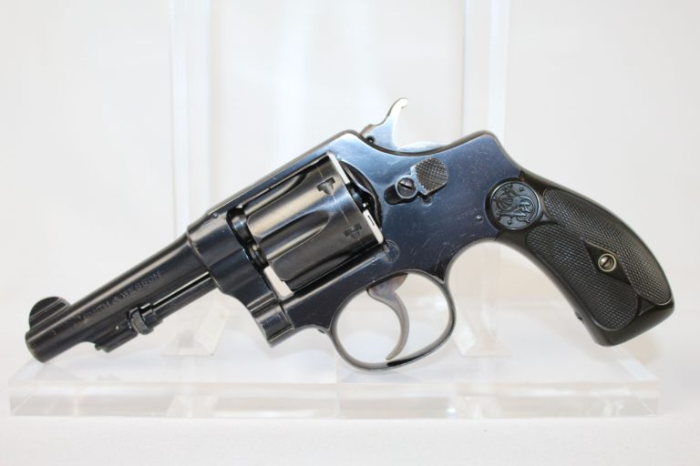 S&W Smith & Wesson .32 Hand Ejector Double Action Revolver Antique