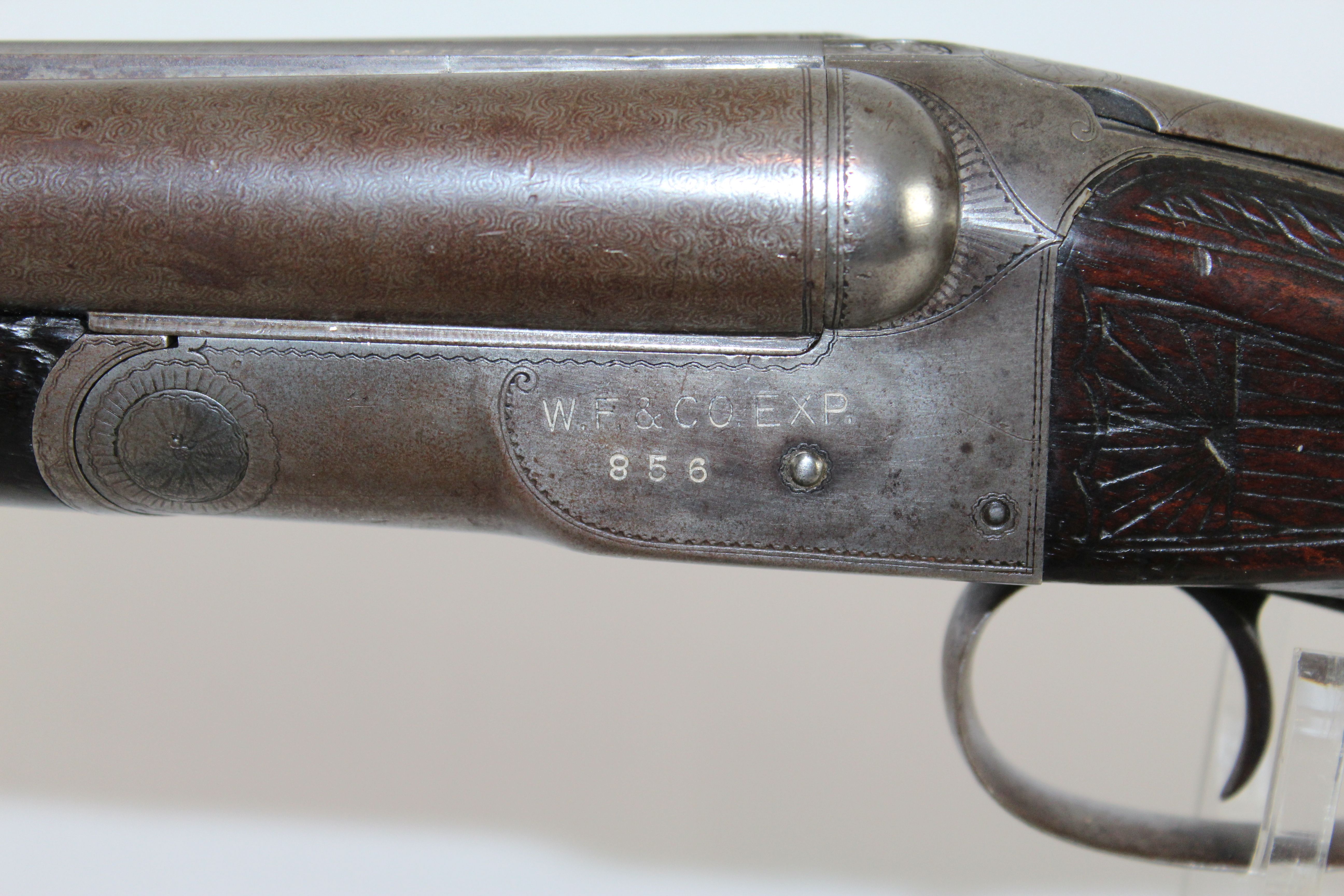Wells Fargo W.F. & Co. Express Colt Double Barrel Coach Shotgun Antique