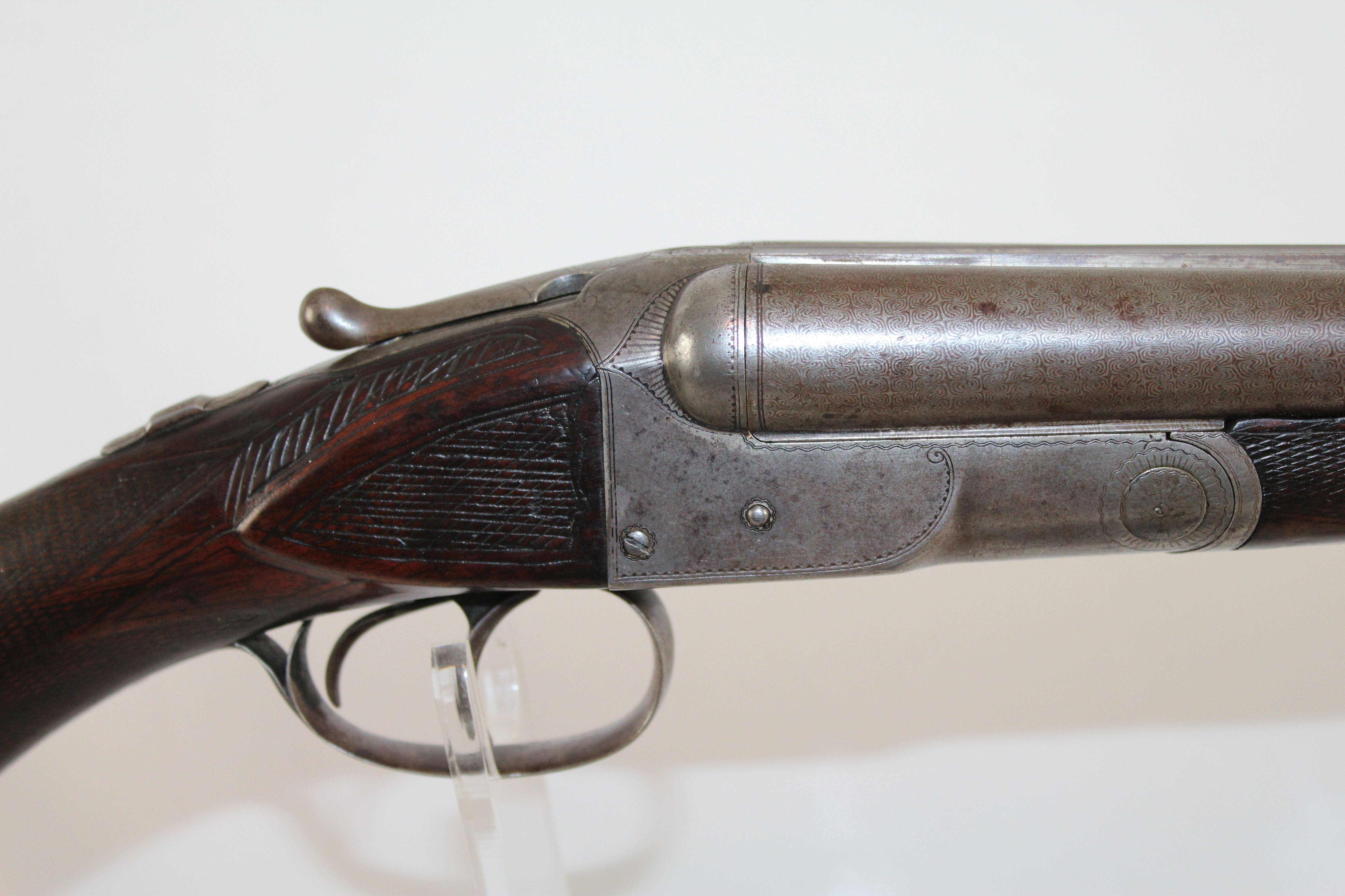 Wells Fargo W.F. & Co. Express Colt Double Barrel Coach Shotgun Antique