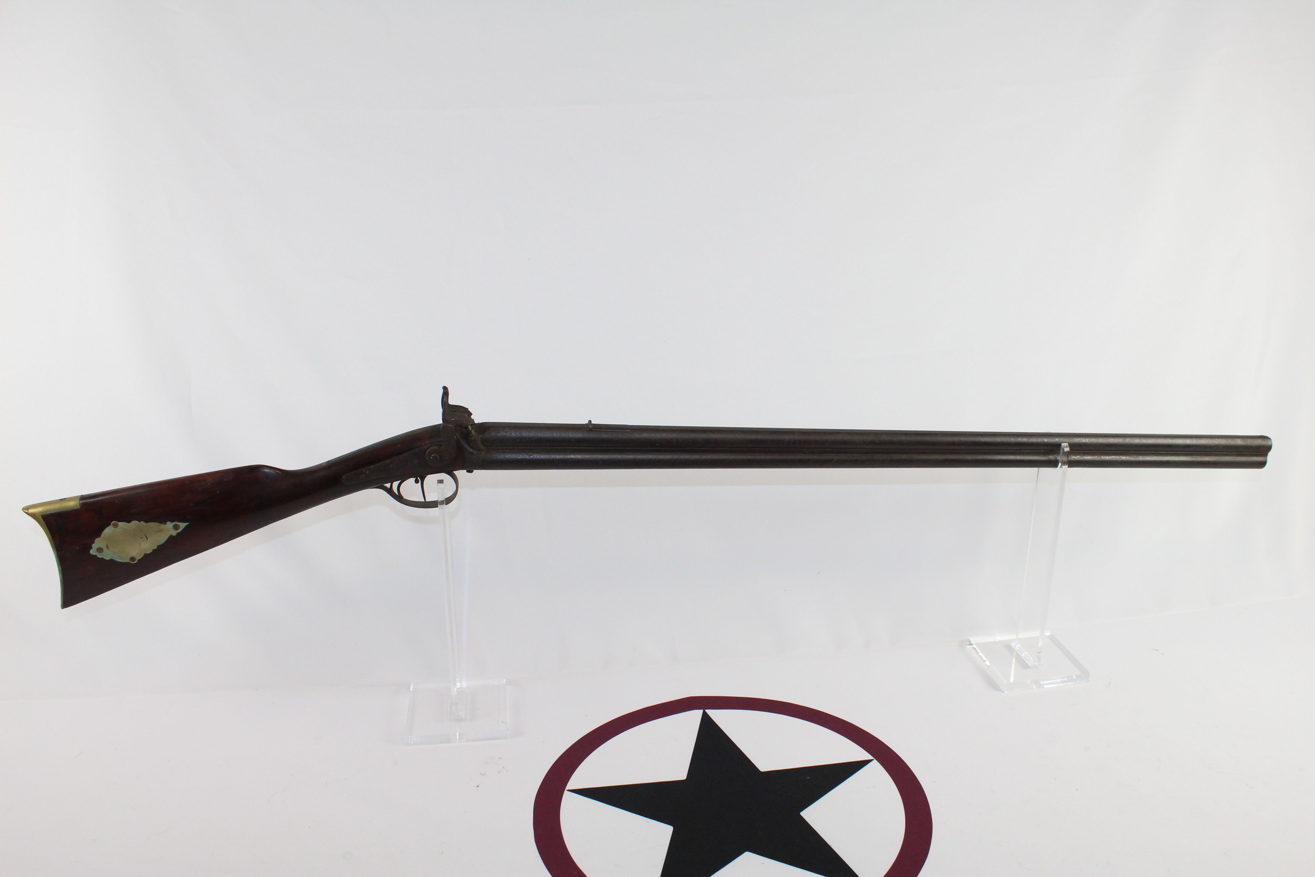 Over Under O_U Rifle Shotgun Percussion Antique Firearms 002 | Ancestry ...