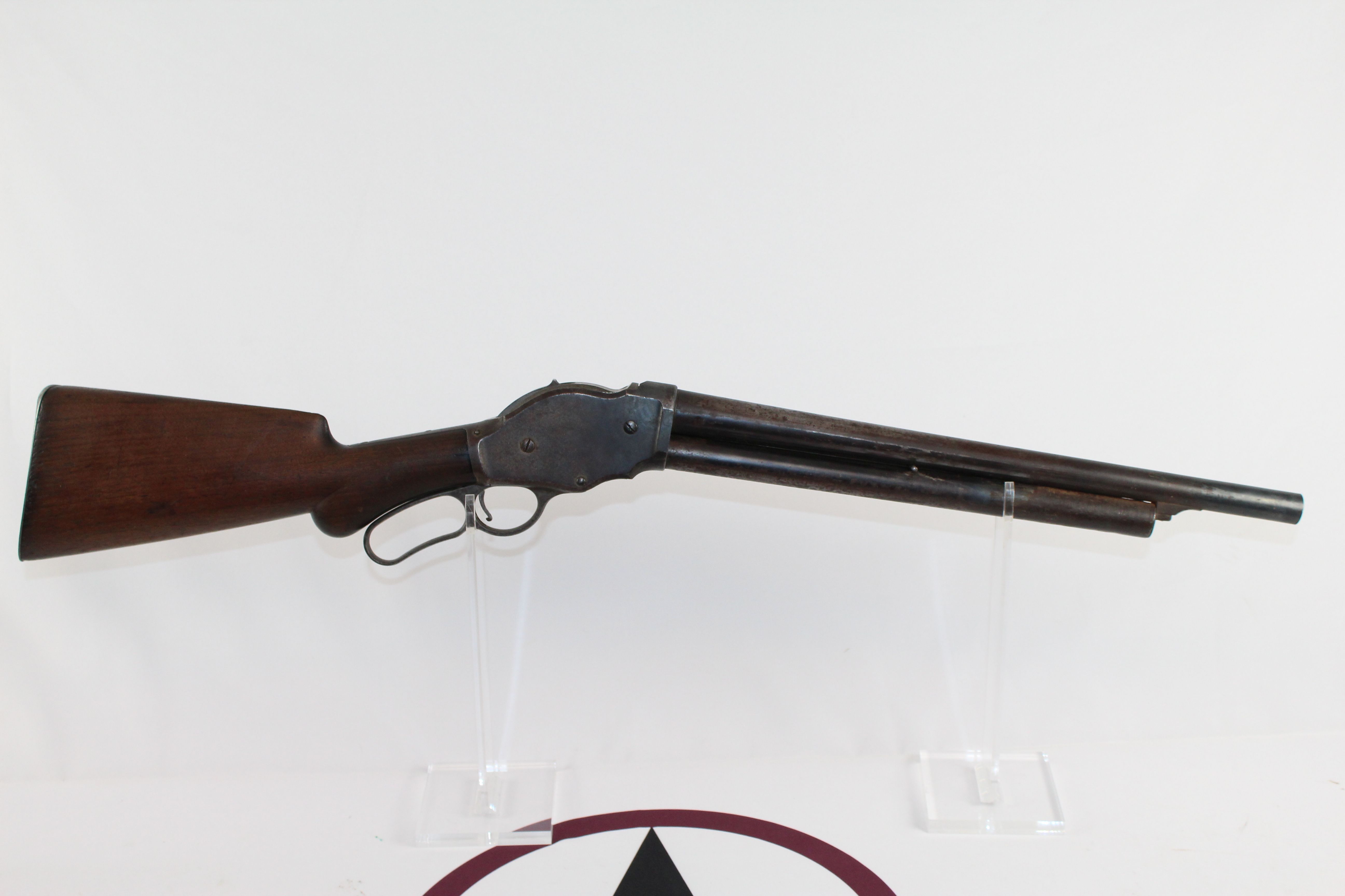 Winchester 1887 Lever Action Shotgun 12 Gauge Riot Antique Firearms 001 Ancestry Guns