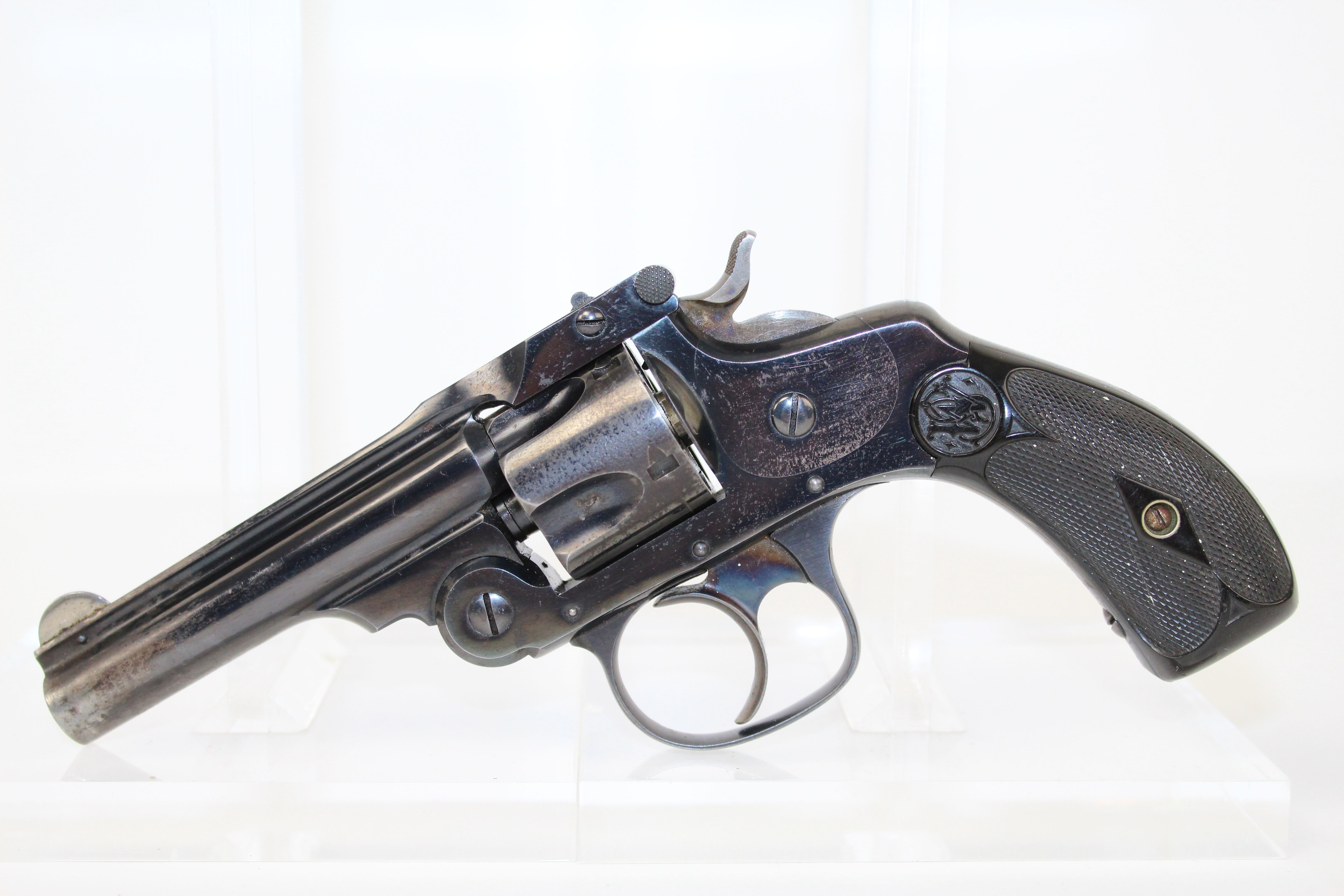 S&W Smith Wesson .32 British Proof Revolver Double Action Antique C&R ...