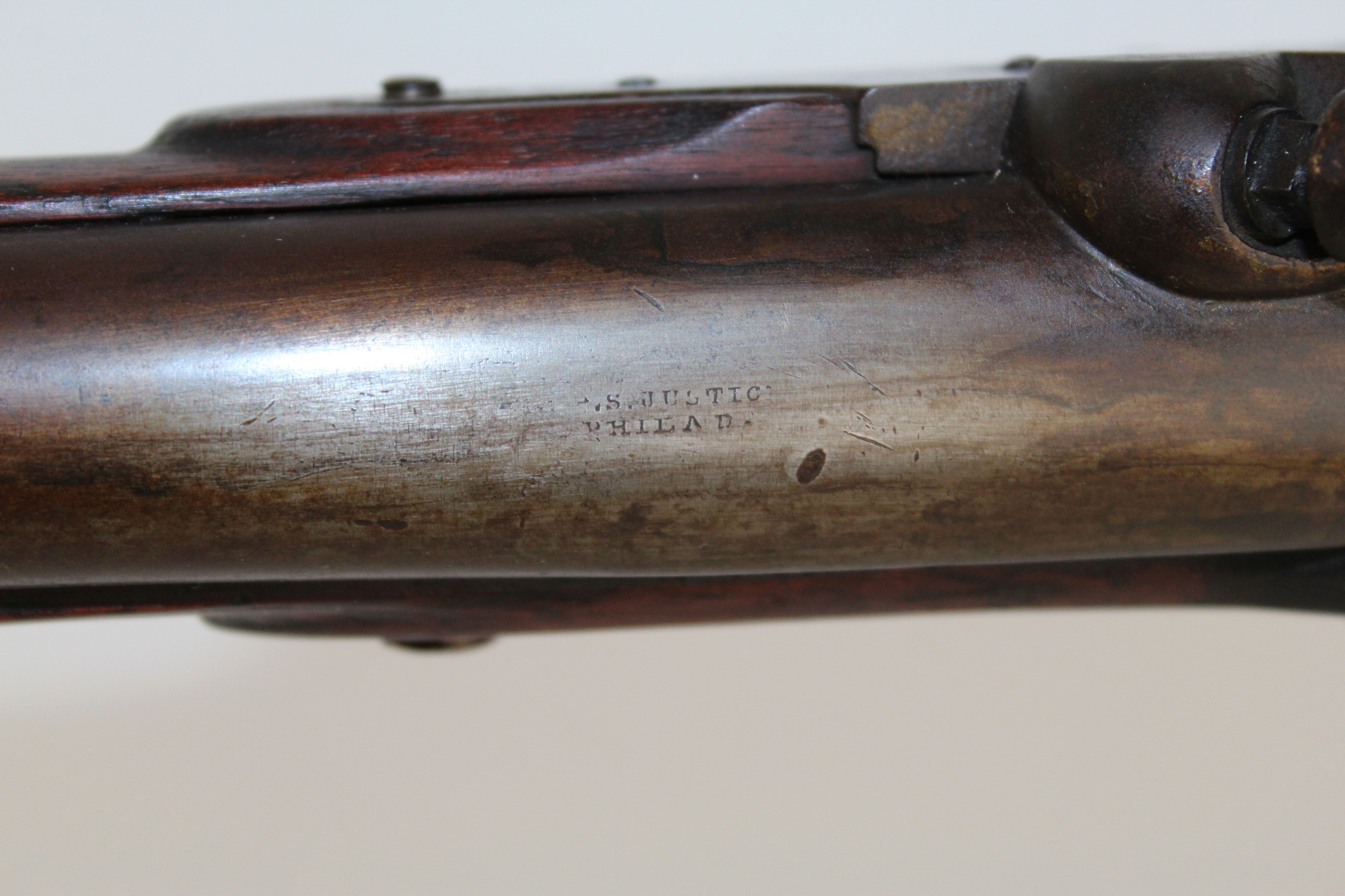 American Civil War Philadelphia Phillip S. Justice .69 Caliber Rifle ...