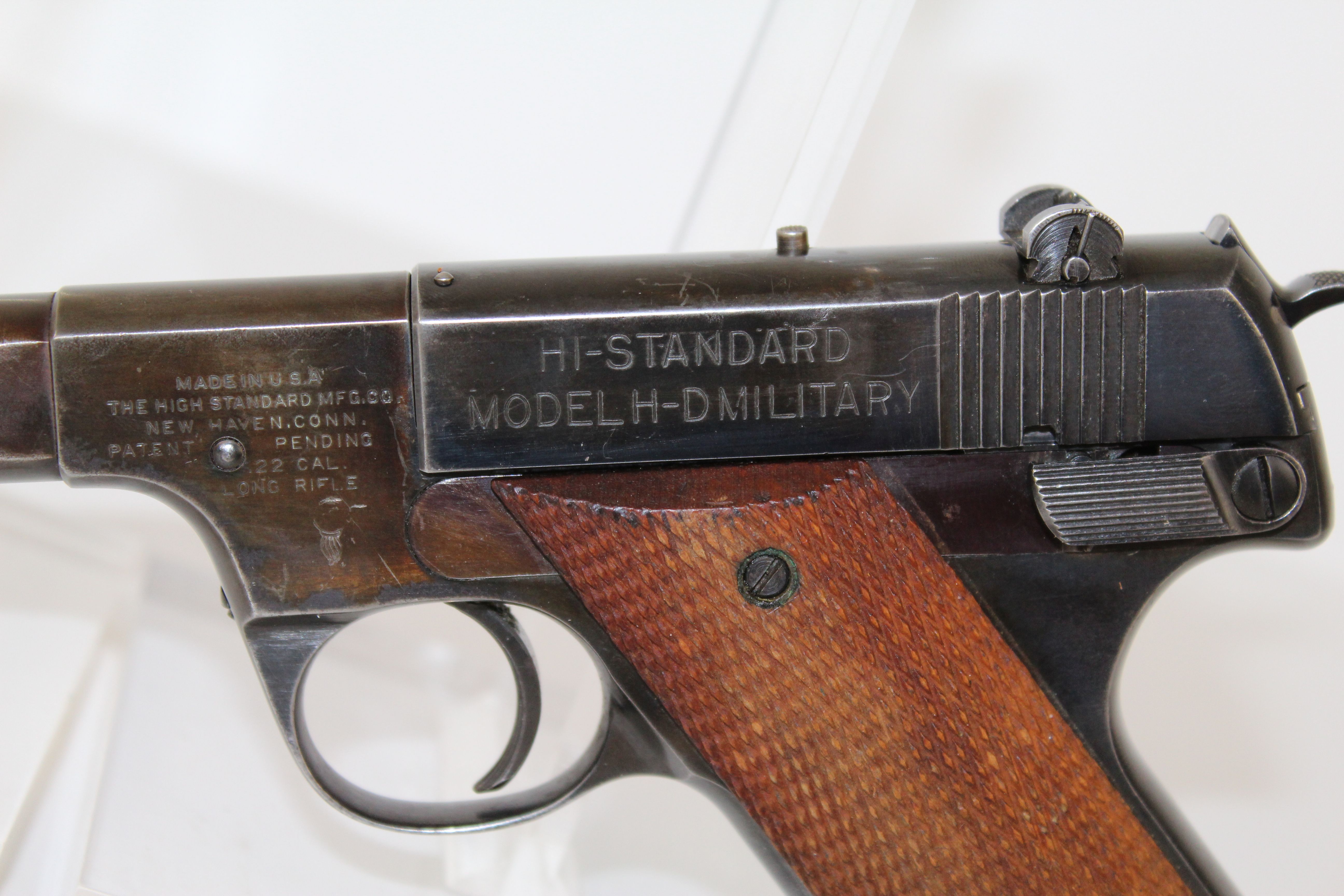 High Standard model H-D Military Pistol C&R Antique 005 | Ancestry Guns