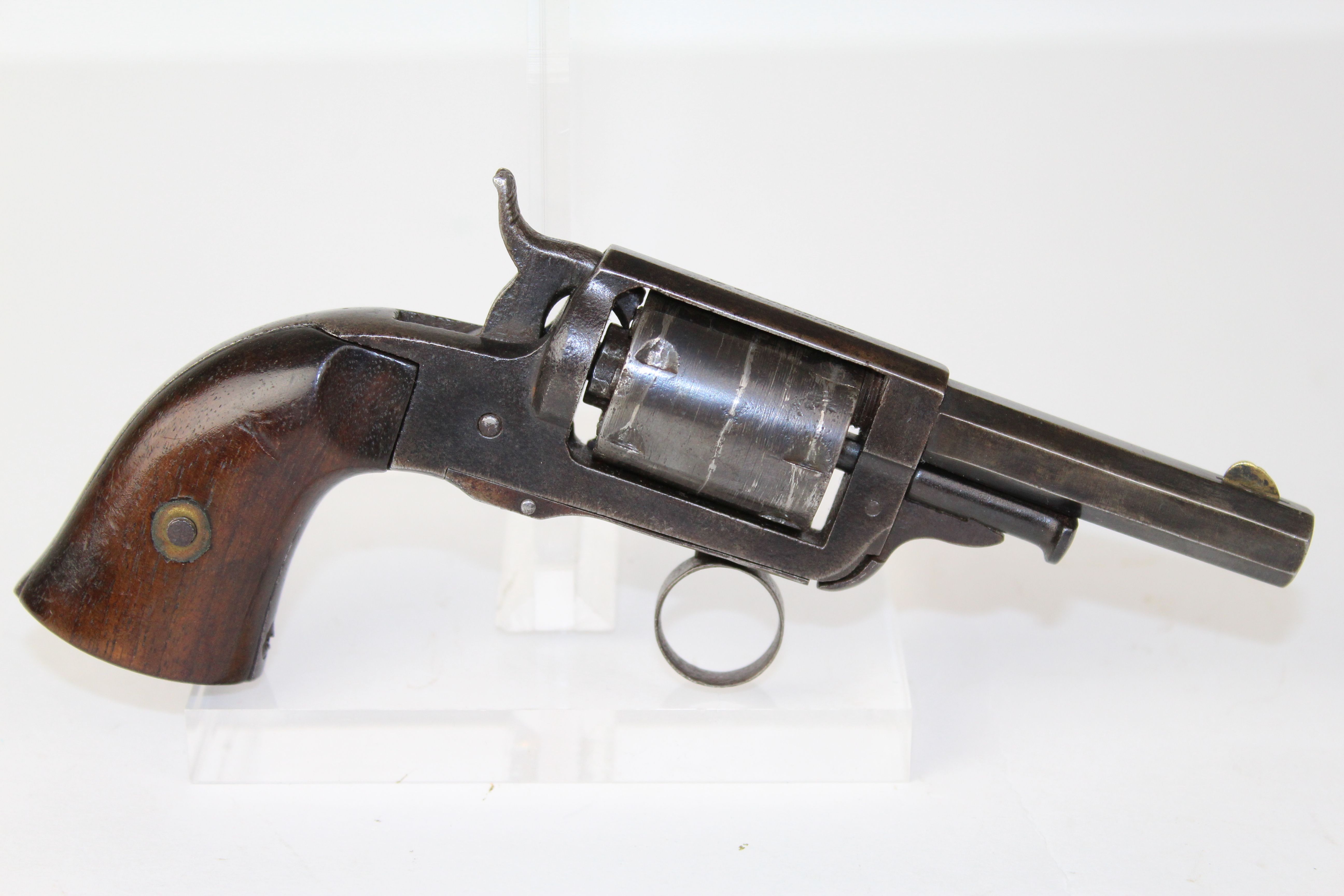 Scarce Rare Antebellum Remington Beals Walking Beam Engine .28 Caliber