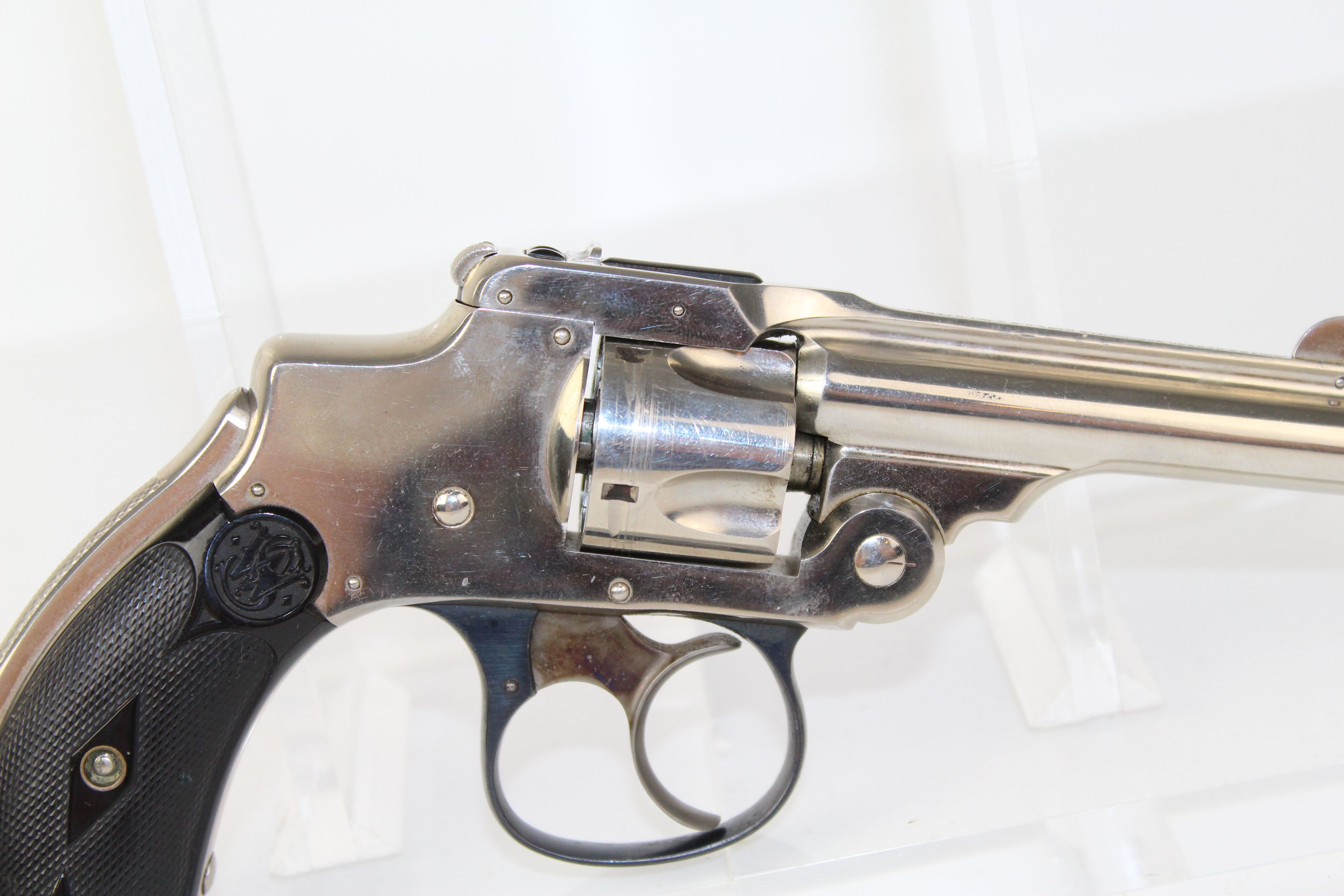 Antique S&W Smith Wesson .32 Hammerless Revolver Lemonsqueezer 014