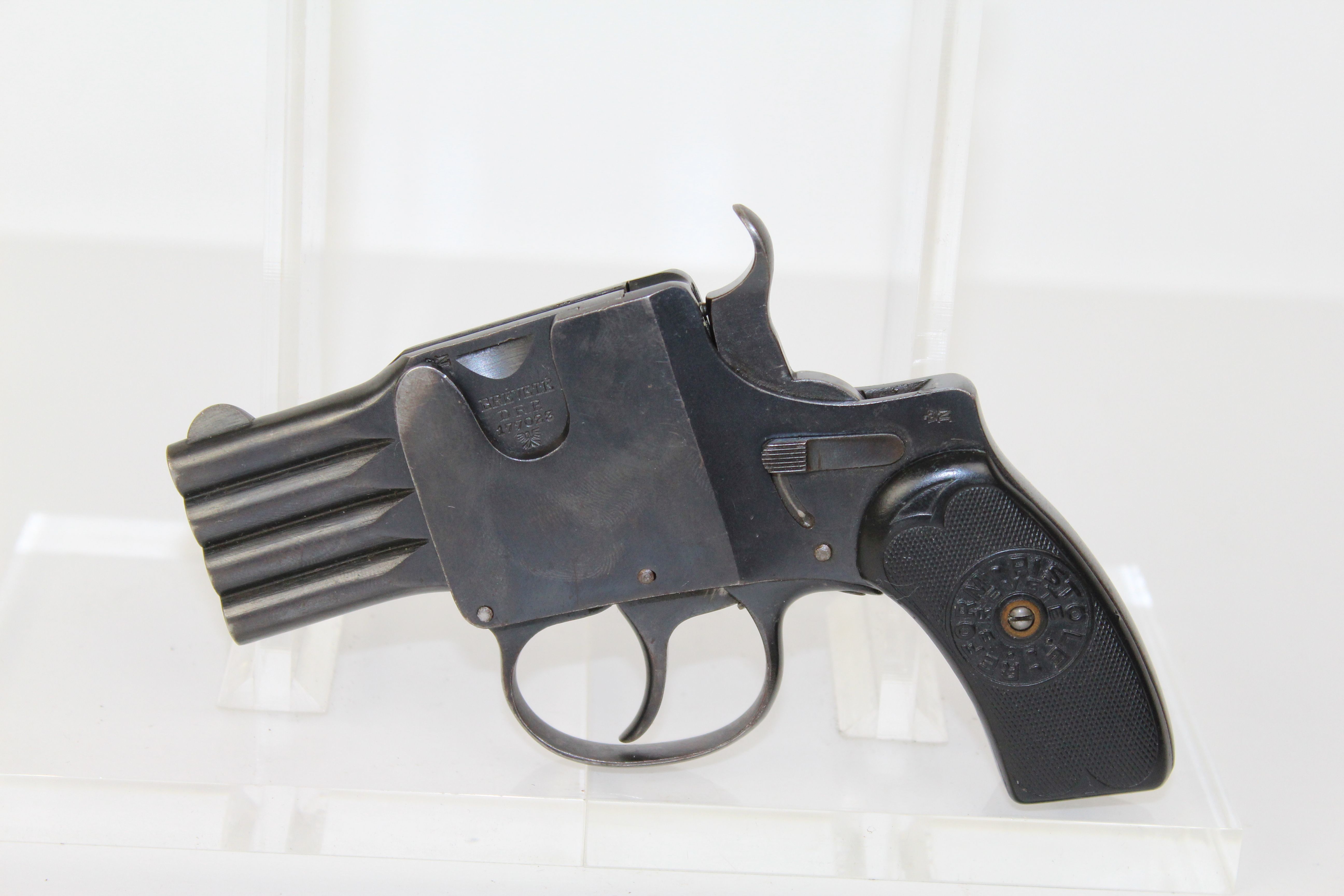 German Schuler Reform Harmonica Pistol C&R Antique 001 Ancestry Guns