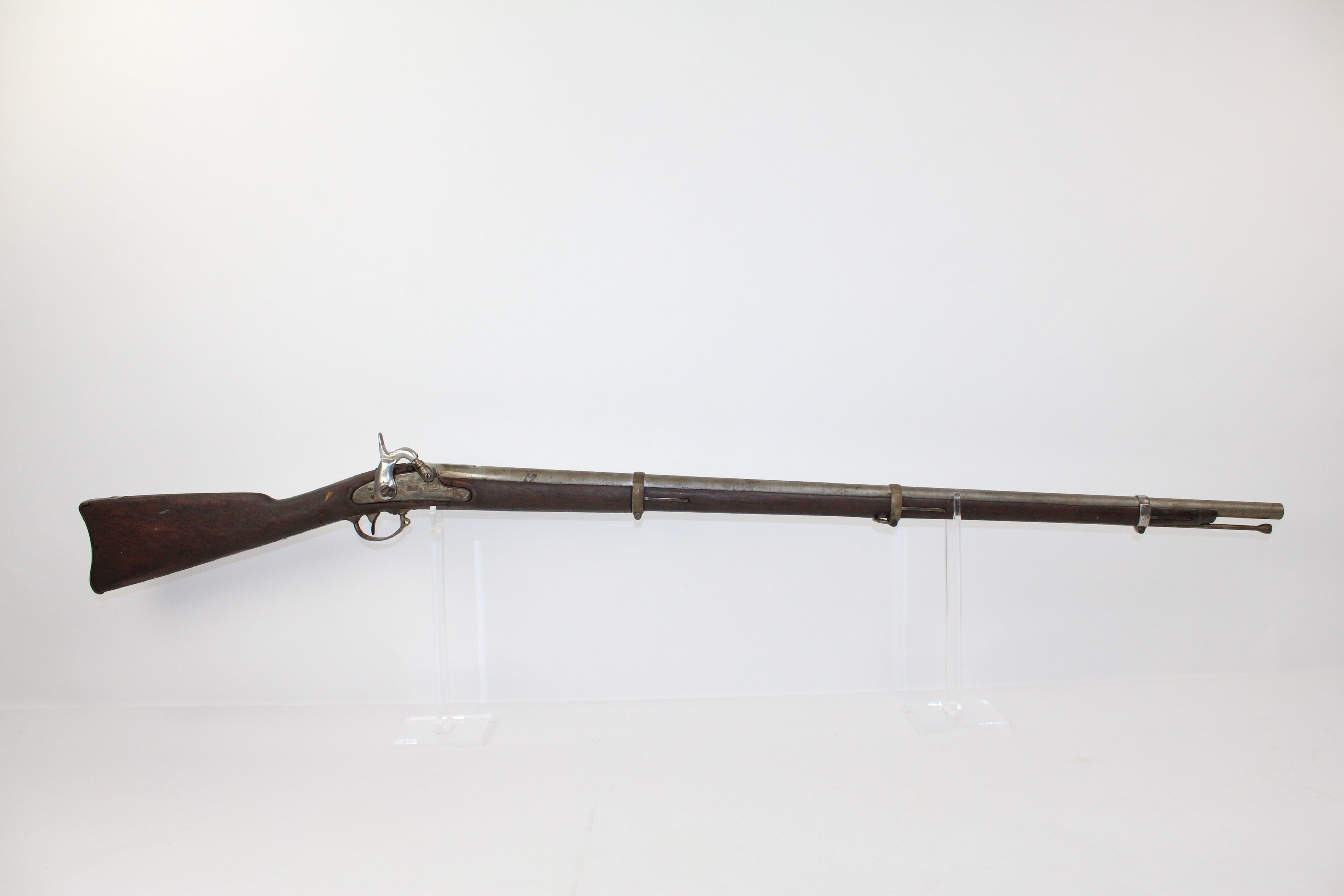 U.S. Springfield Model 1861 Percussion Rifle Musket C&R Antique 002