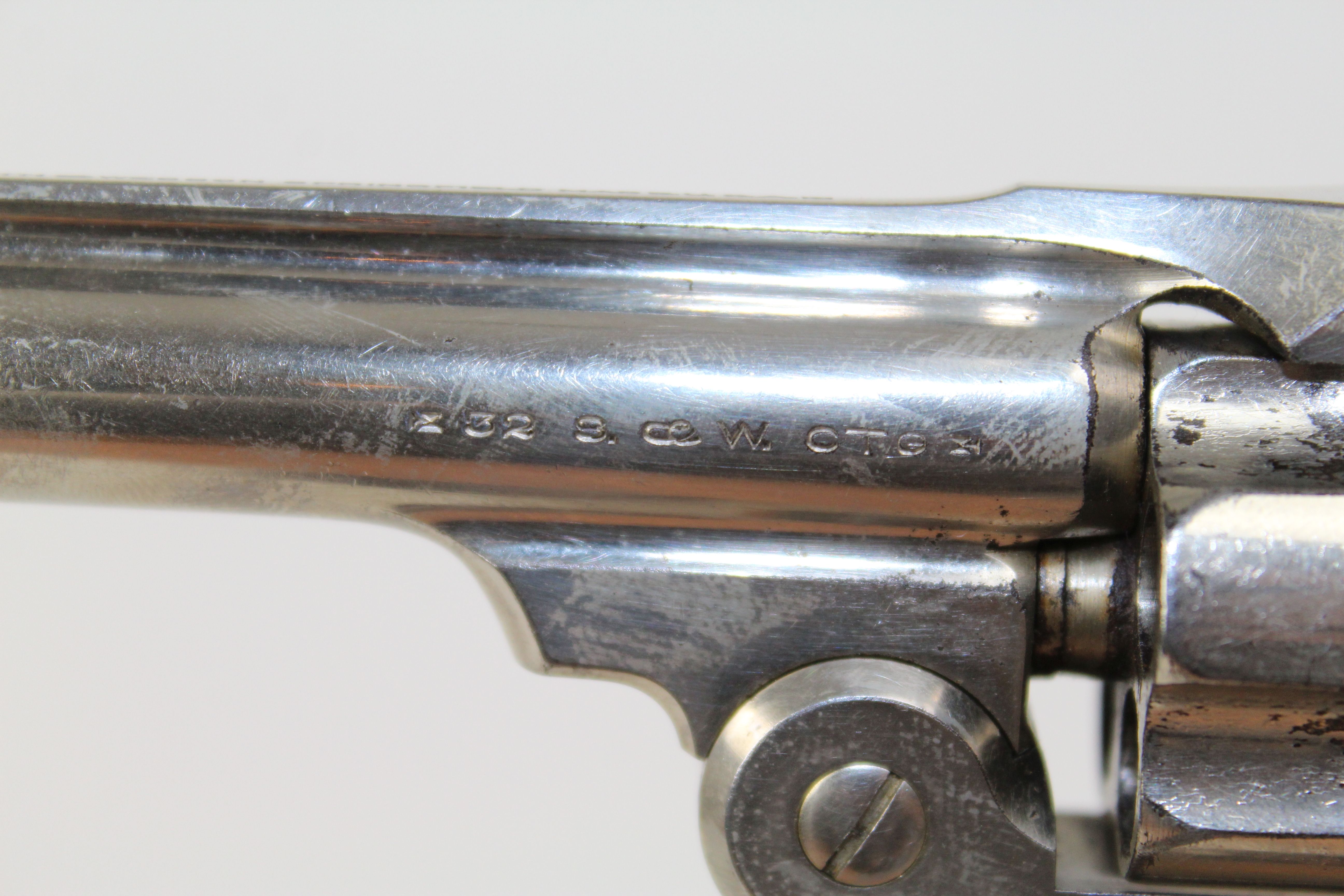 Smith & Wesson hammerless Revolver Lemon Squeezer C&R Antique 005