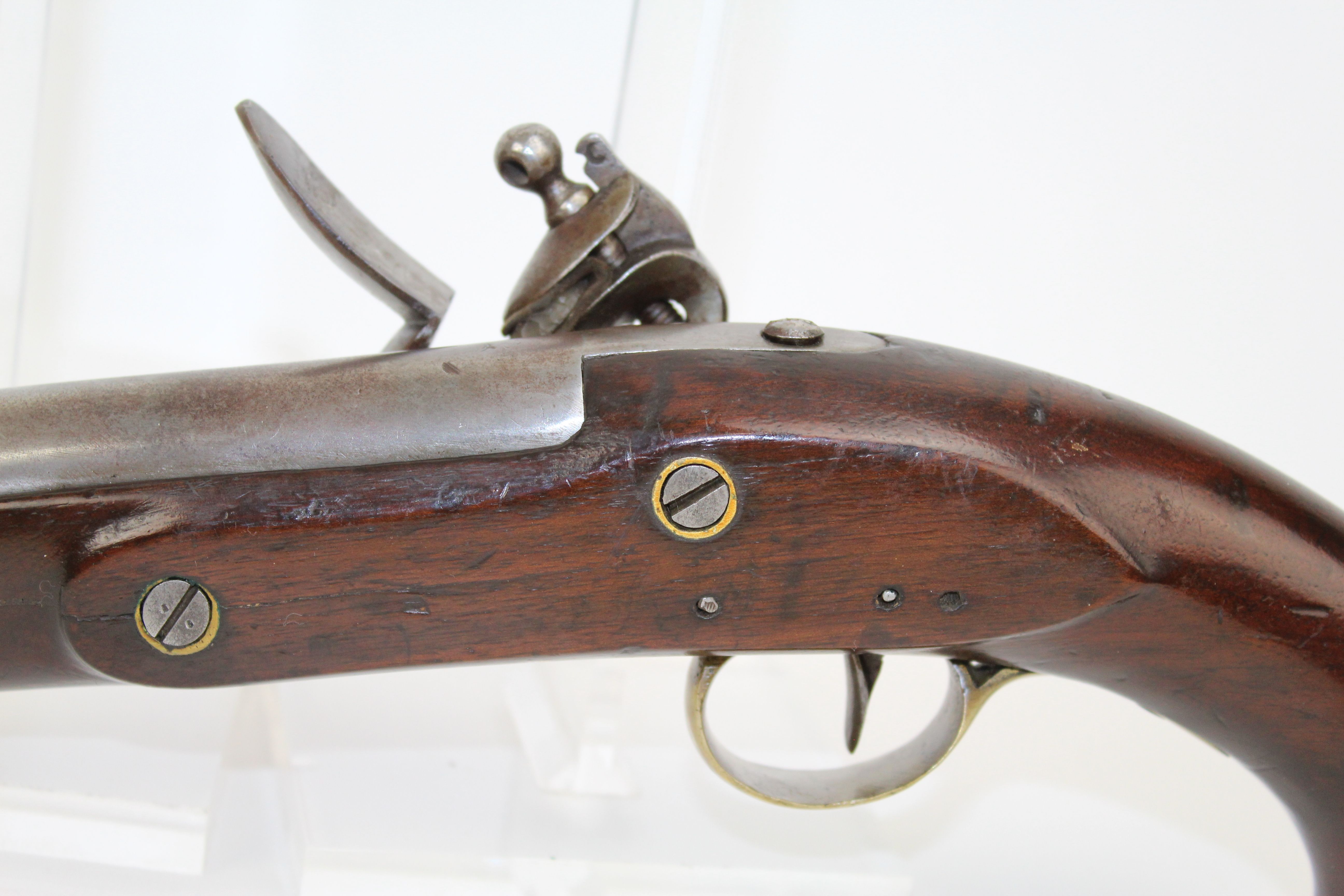 East India Company Flintlock Pistol C&R Antique008 Ancestry Guns