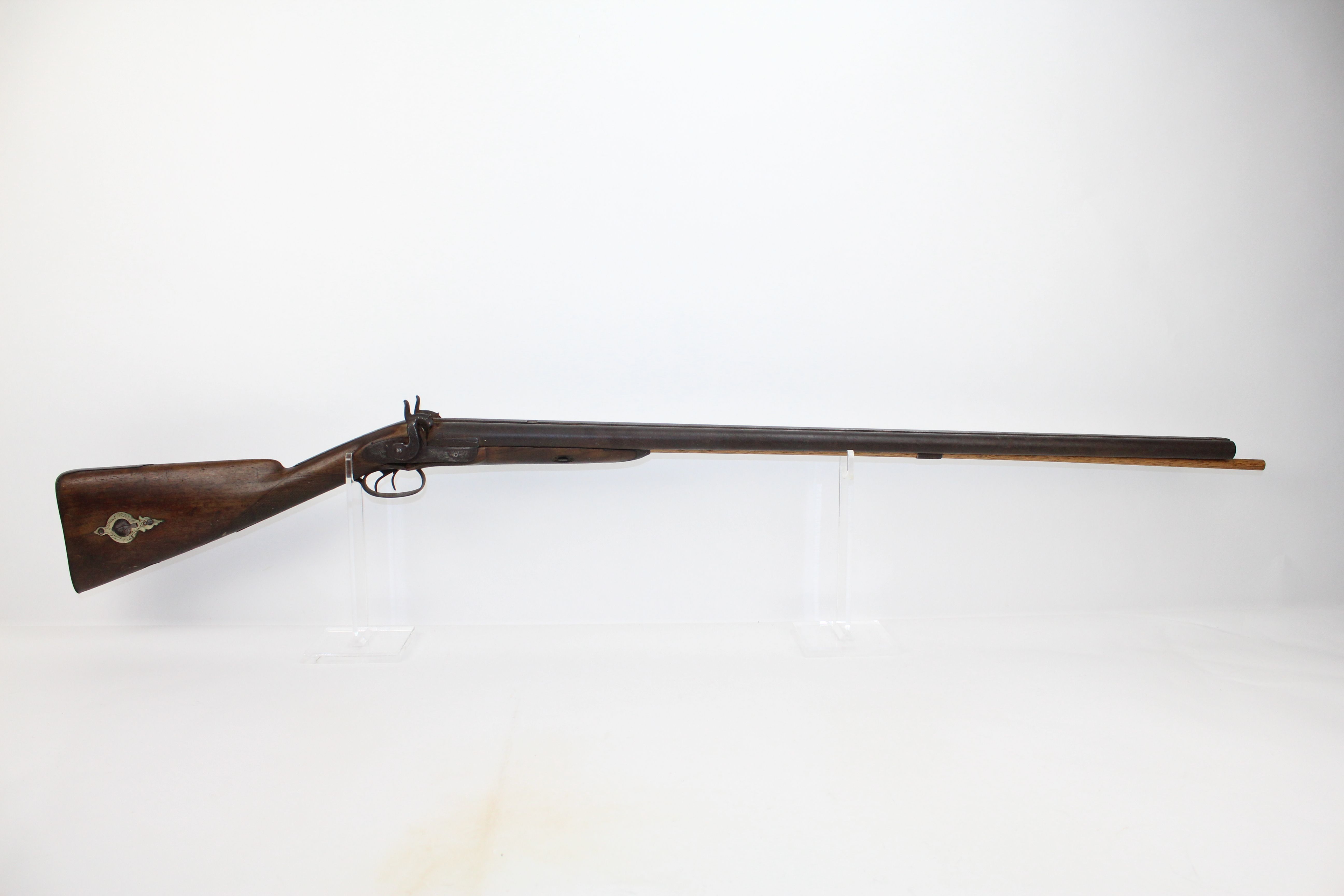 Engraved H.E. Dimick Percussion Cape Gun C&R Antique015 Ancestry Guns