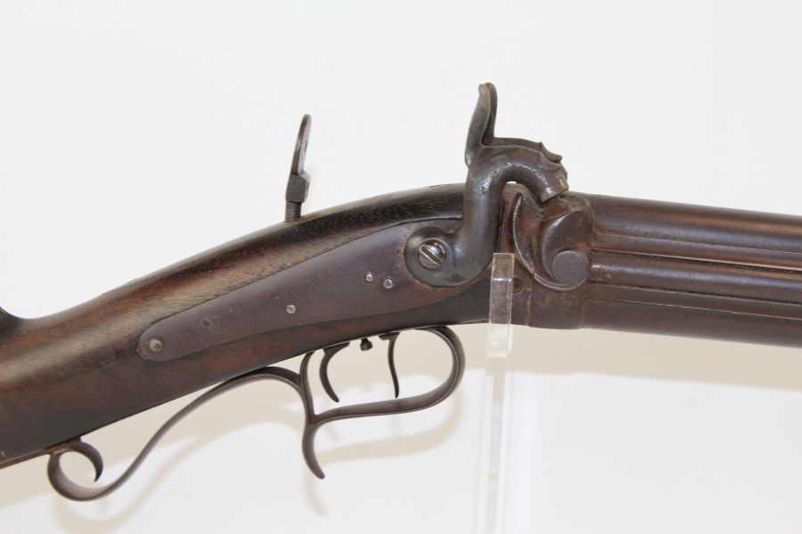 R.J. Howland Over Under Combination Rifle Shotgun C&R Antique013 ...