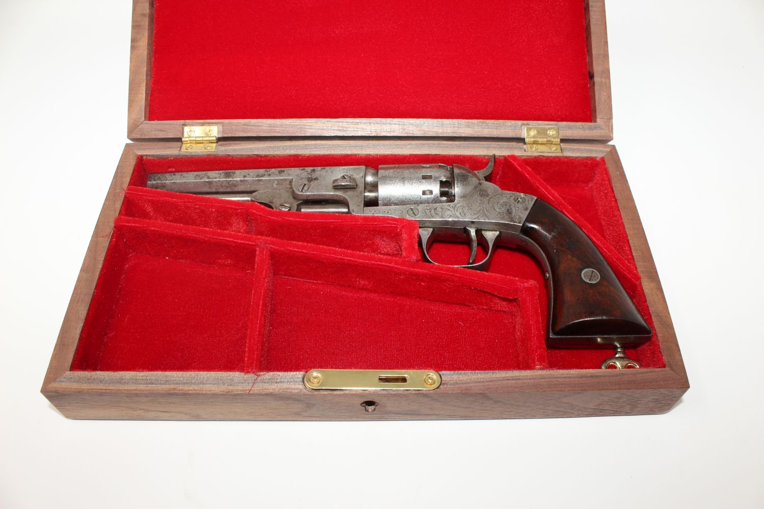 Engraved Manhattan Arms Pocket Revolver with Box C&R Antique002 ...