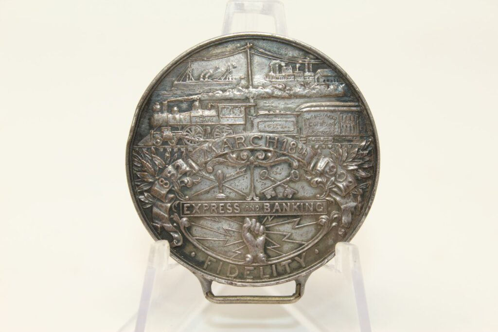 Wells Fargo Anniversary Coin C&R Antique002 Ancestry Guns