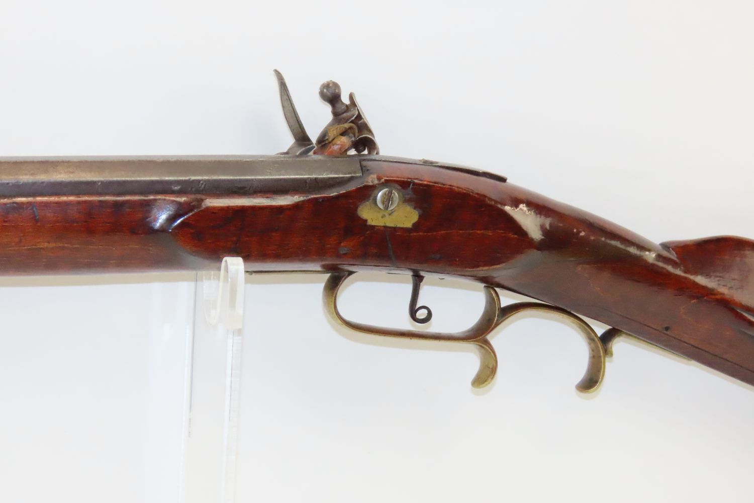 Flintlock American Long Rifle 6.9 C&R Antique014 | Ancestry Guns