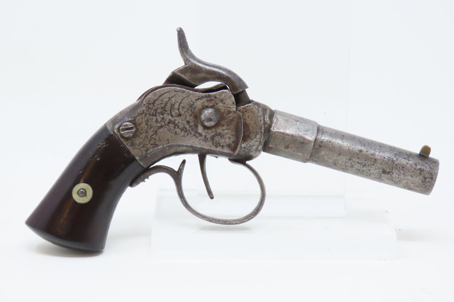 Massachusetts Arms Co. Maynard Primed Single Shot Pocket Pistol 11.30 C