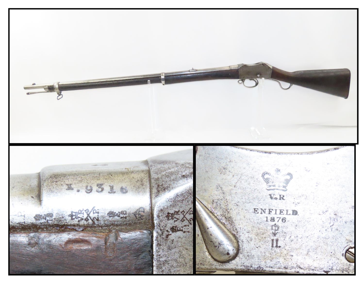 Enfield Martini henry Single Shot Falling Block Rifle 1.28.21 C&R