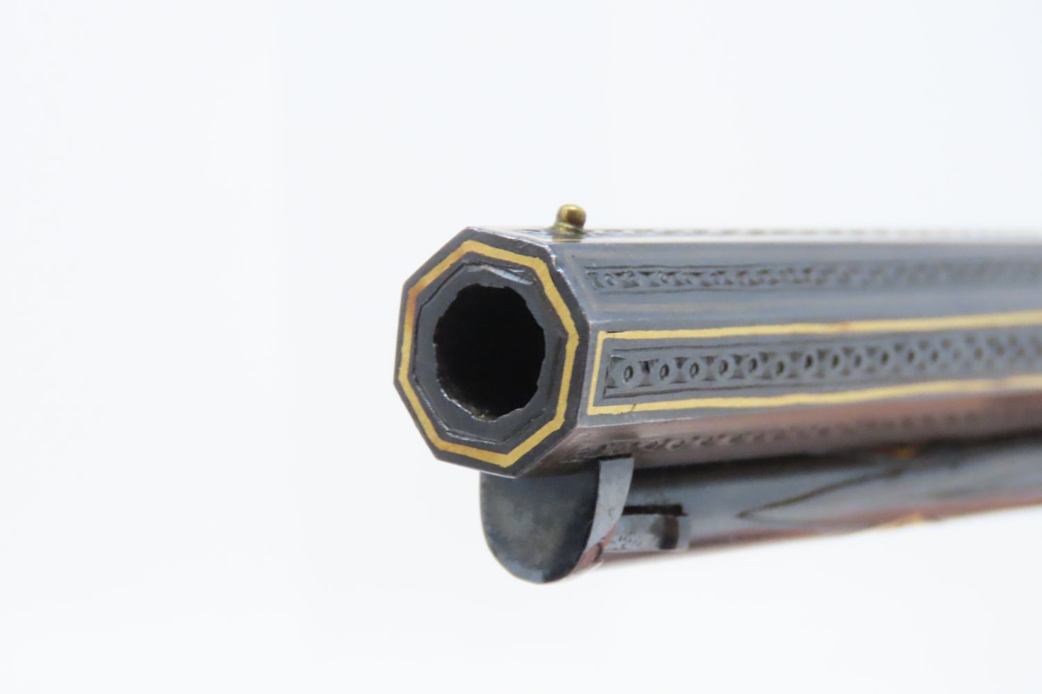 Floyd E. Warren Engraved and Gold Inlaid Colt Model 1849 Pocket