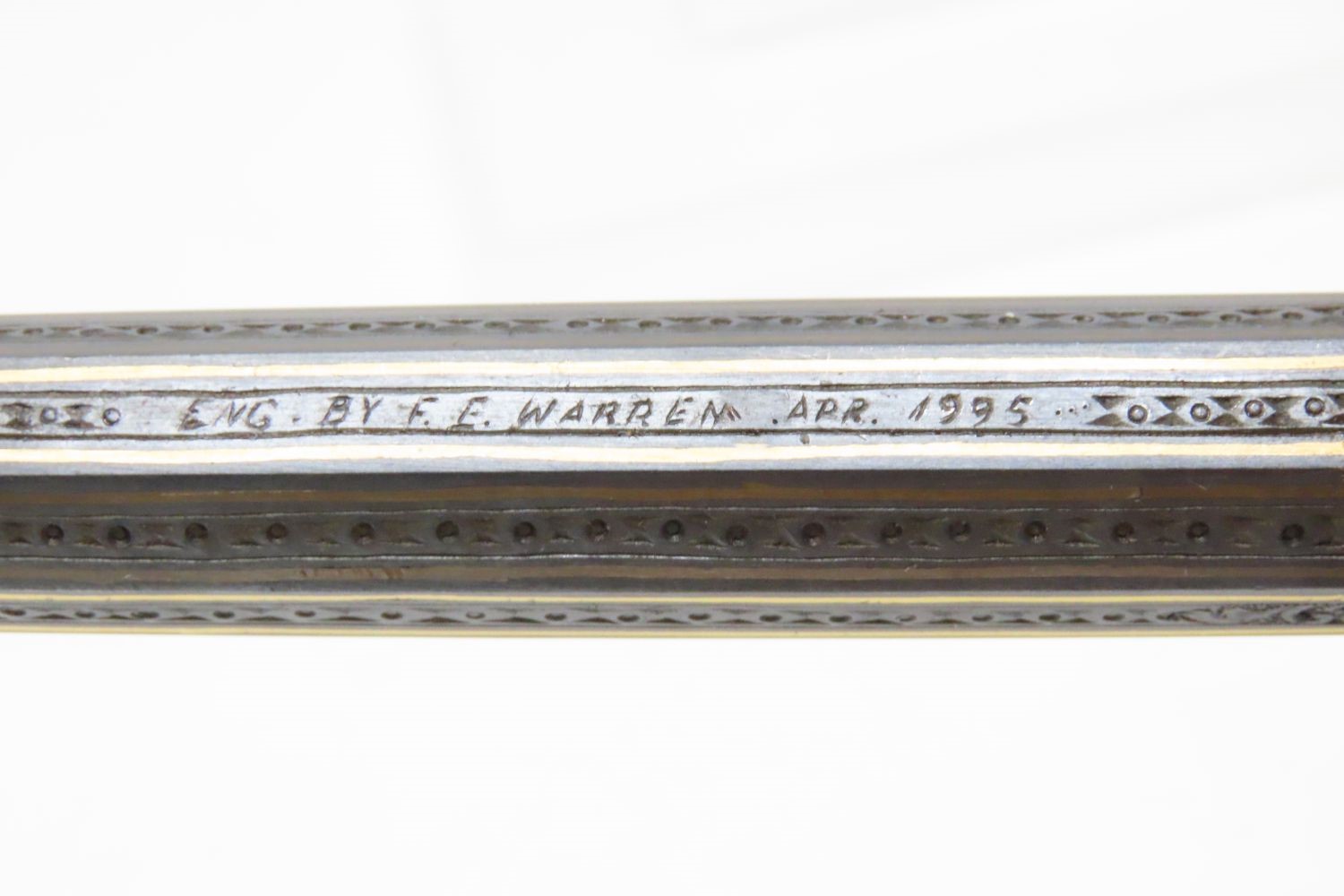 Floyd E. Warren Engraved and Gold Inlaid Colt Model 1849 Pocket