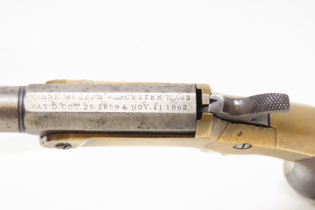 Frank Wesson Small Frame Second Type Pistol 4.29.21 C&R Antique 007 Ancestry Guns