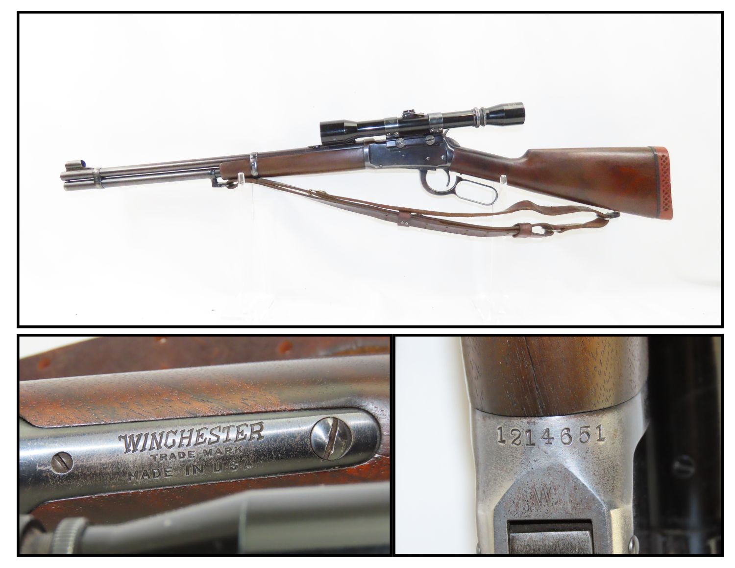 Winchester Model 94 Carbine with Scope 5.24.21 C&R Antique 001