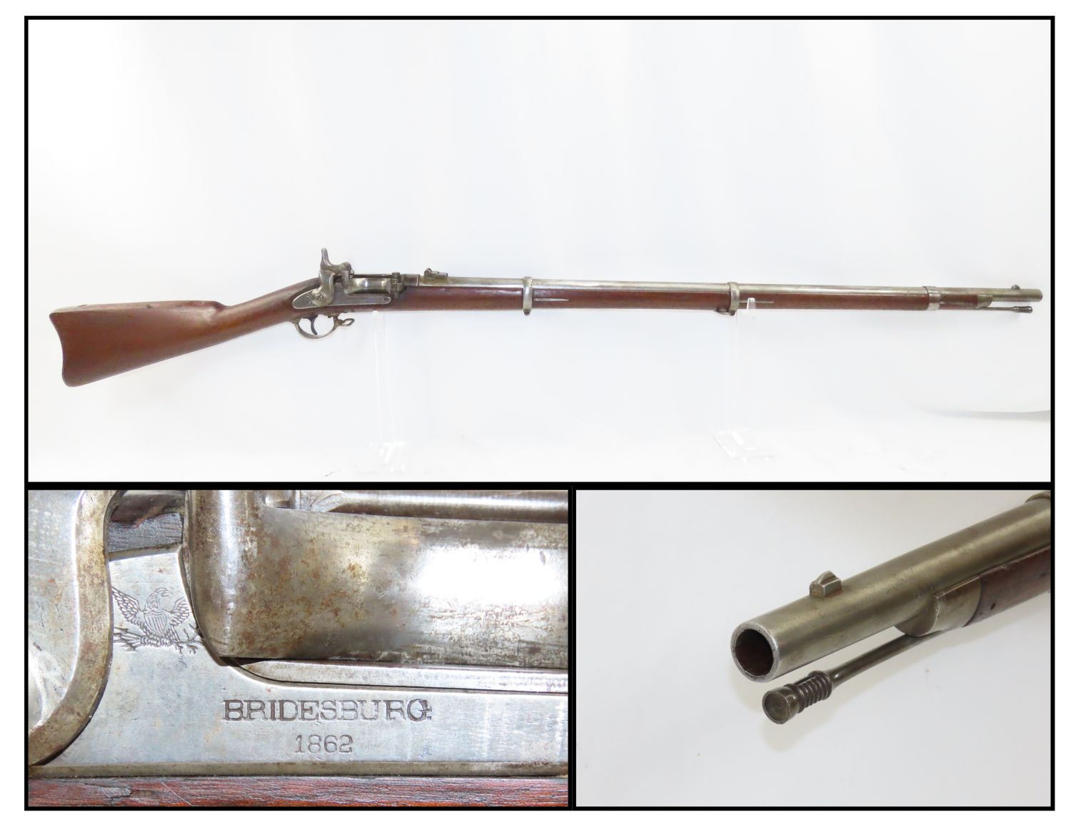 Alfred Jenks & Sons Model 1861 63 Needham Conversion Rifle 7.2.21 C&R ...