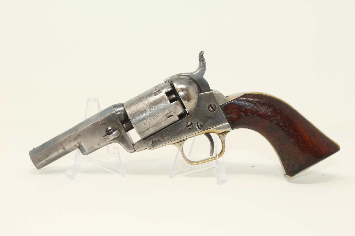 Wells Fargo Colt Model 1849 Pocket Revolver C&R Antique003 Ancestry Guns