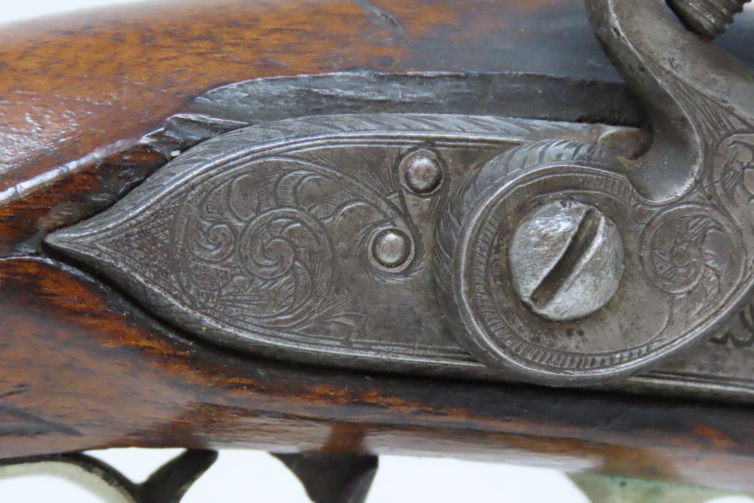 BRACE of Antique OTTOMAN Flintlock HOLSTER/HORSE Pistols 1700s/1800s ...