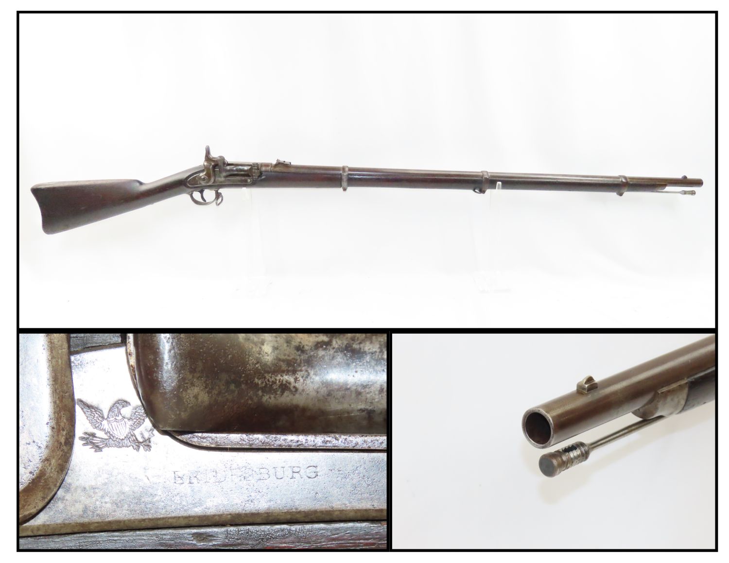 Needham Conversion Alfred Jenks & Sons Bridesburg U.S. Model 1861 63 ...