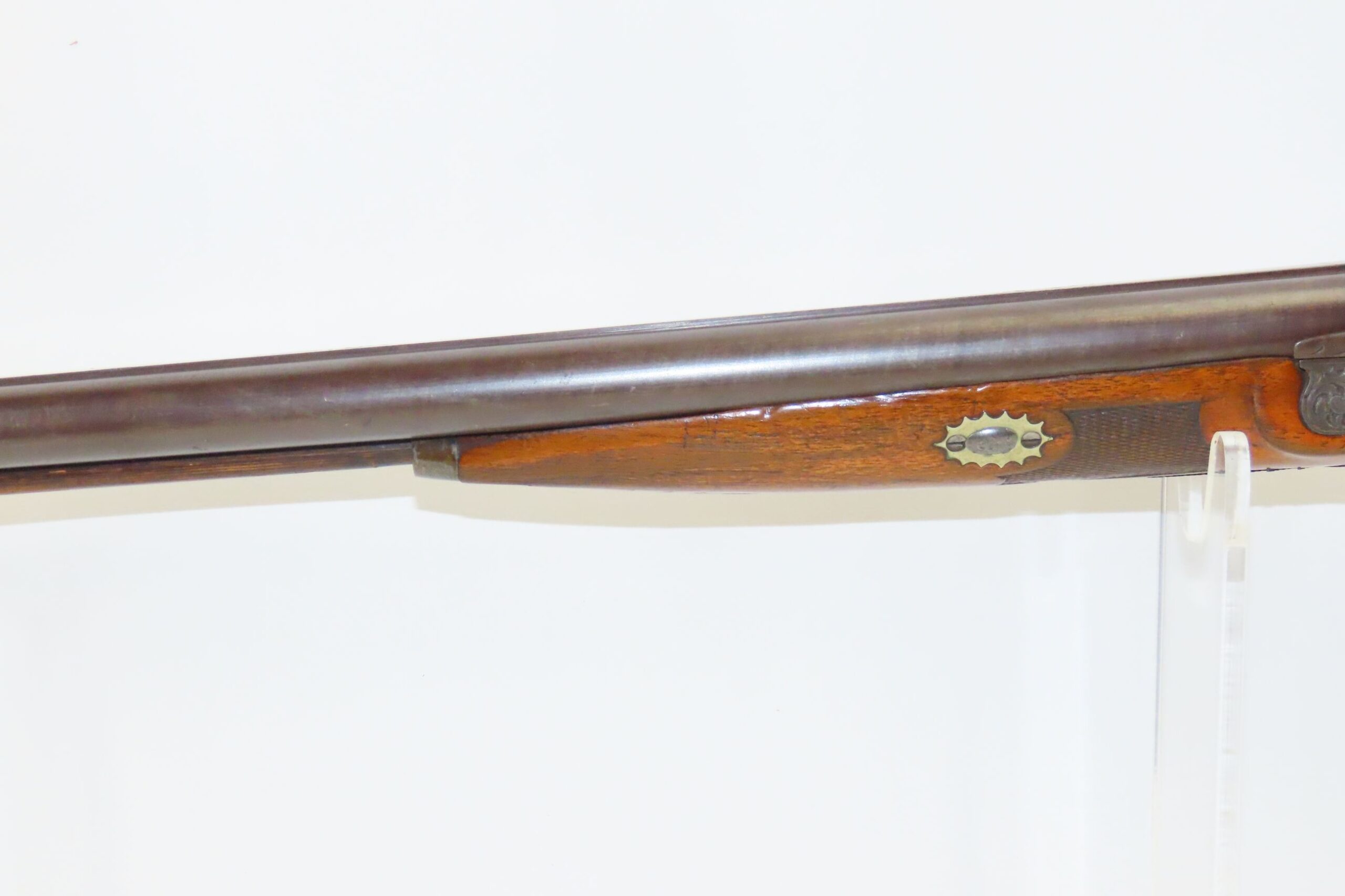 Engraved and Relief Carved Rieger of Munich Double Barrel Shotgun 8.30.