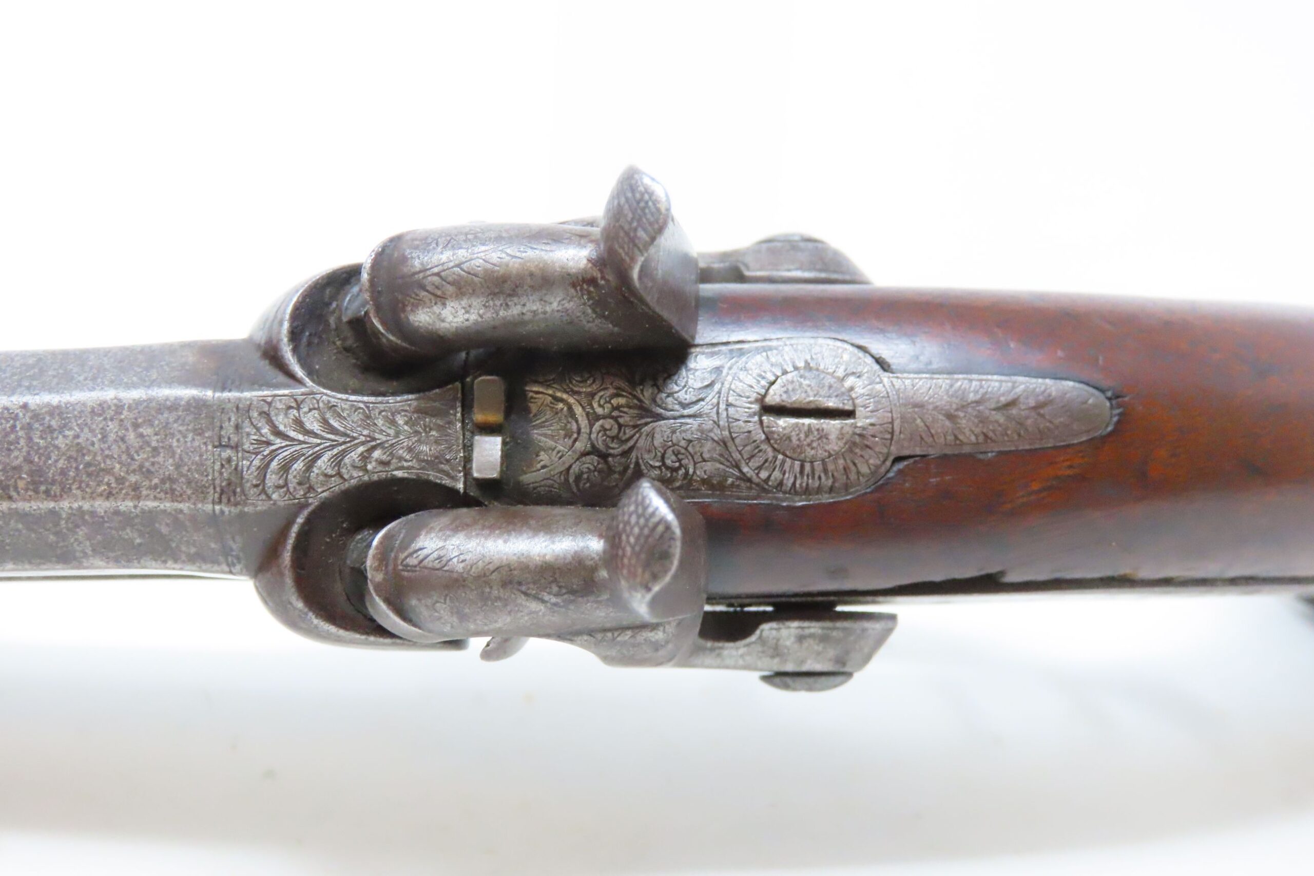 European Over Under Single Shot Percussion Pistol 3.21 C&RAntique007 ...