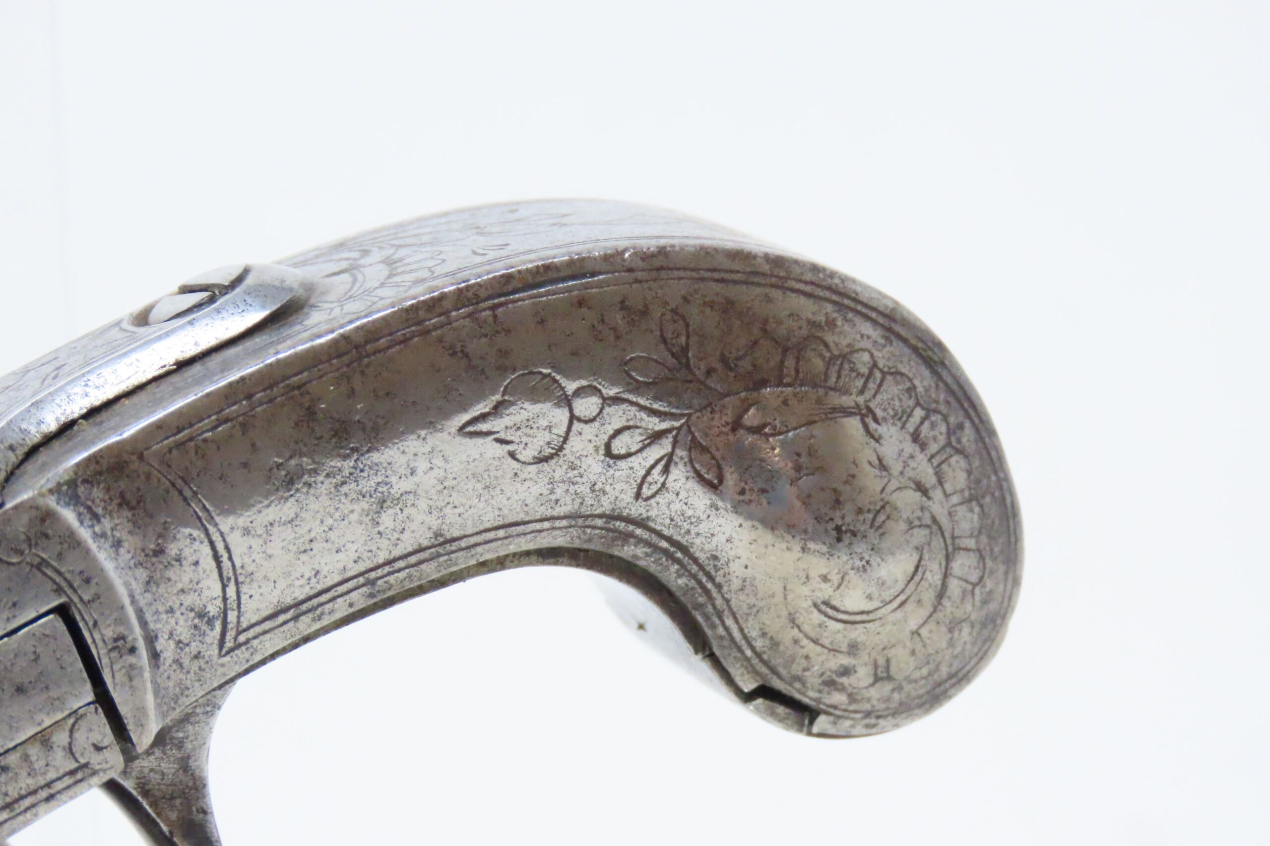 Seglas Box Lock Double Barrel Flintlock Pocket Pistol 12.28.21 C