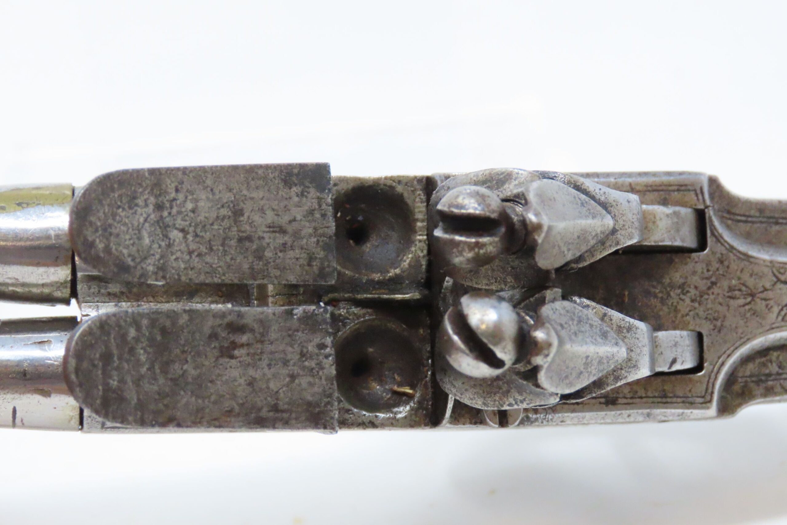 Seglas Box Lock Double Barrel Flintlock Pocket Pistol 12.28.21 C