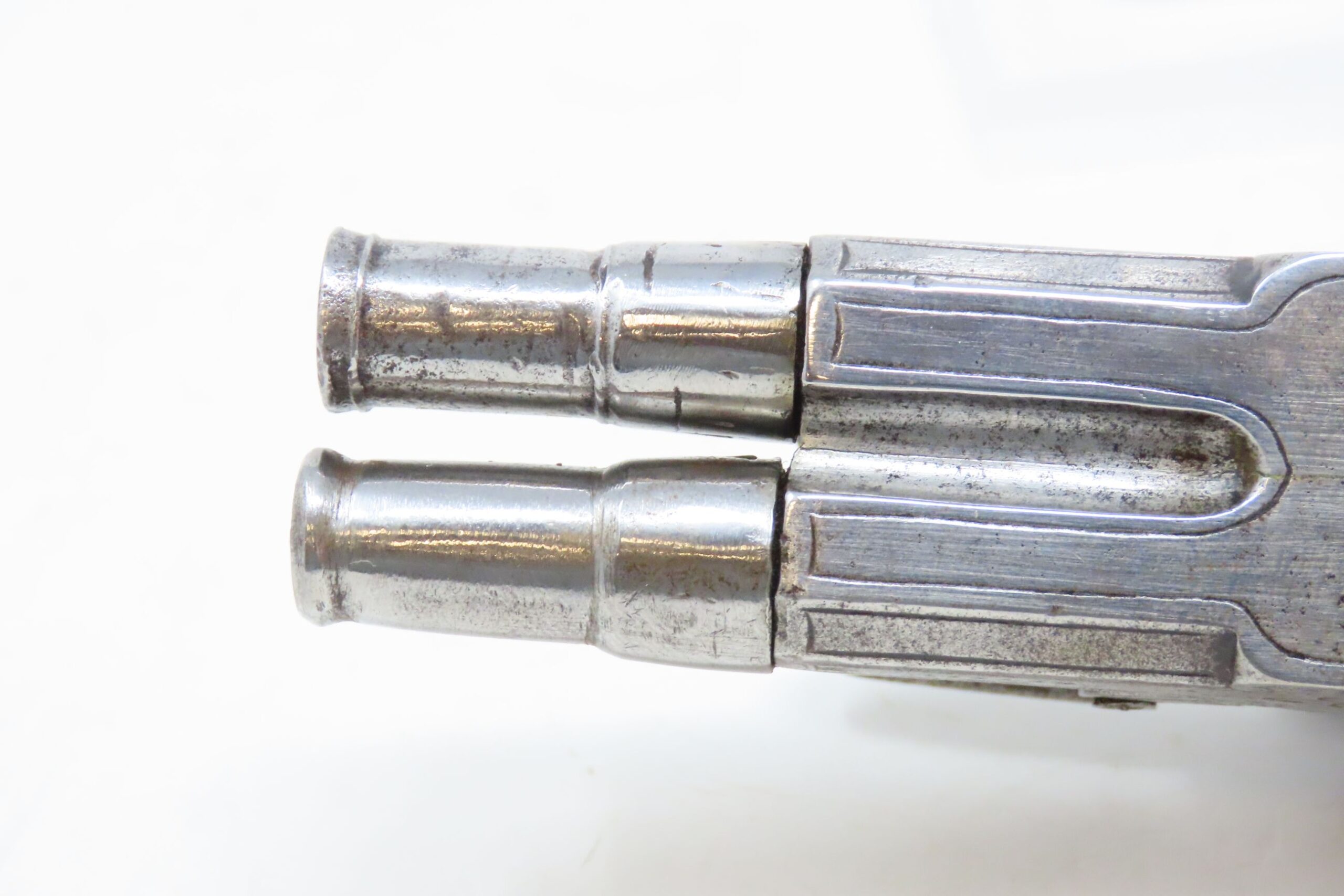 Seglas Box Lock Double Barrel Flintlock Pocket Pistol 12.28.21 C