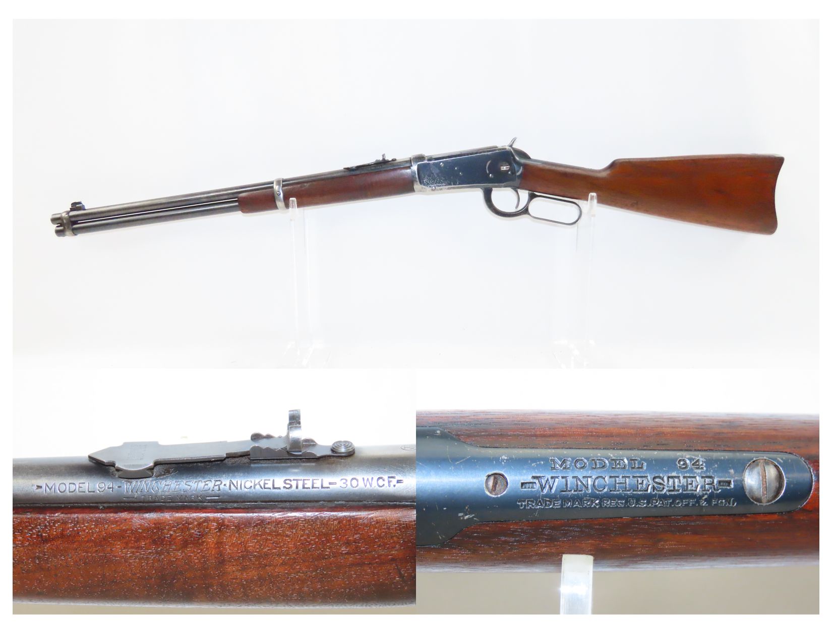 c1927 WINCHESTER Model 94 .3030 WCF Lever Action SADDLE RING Carbine C